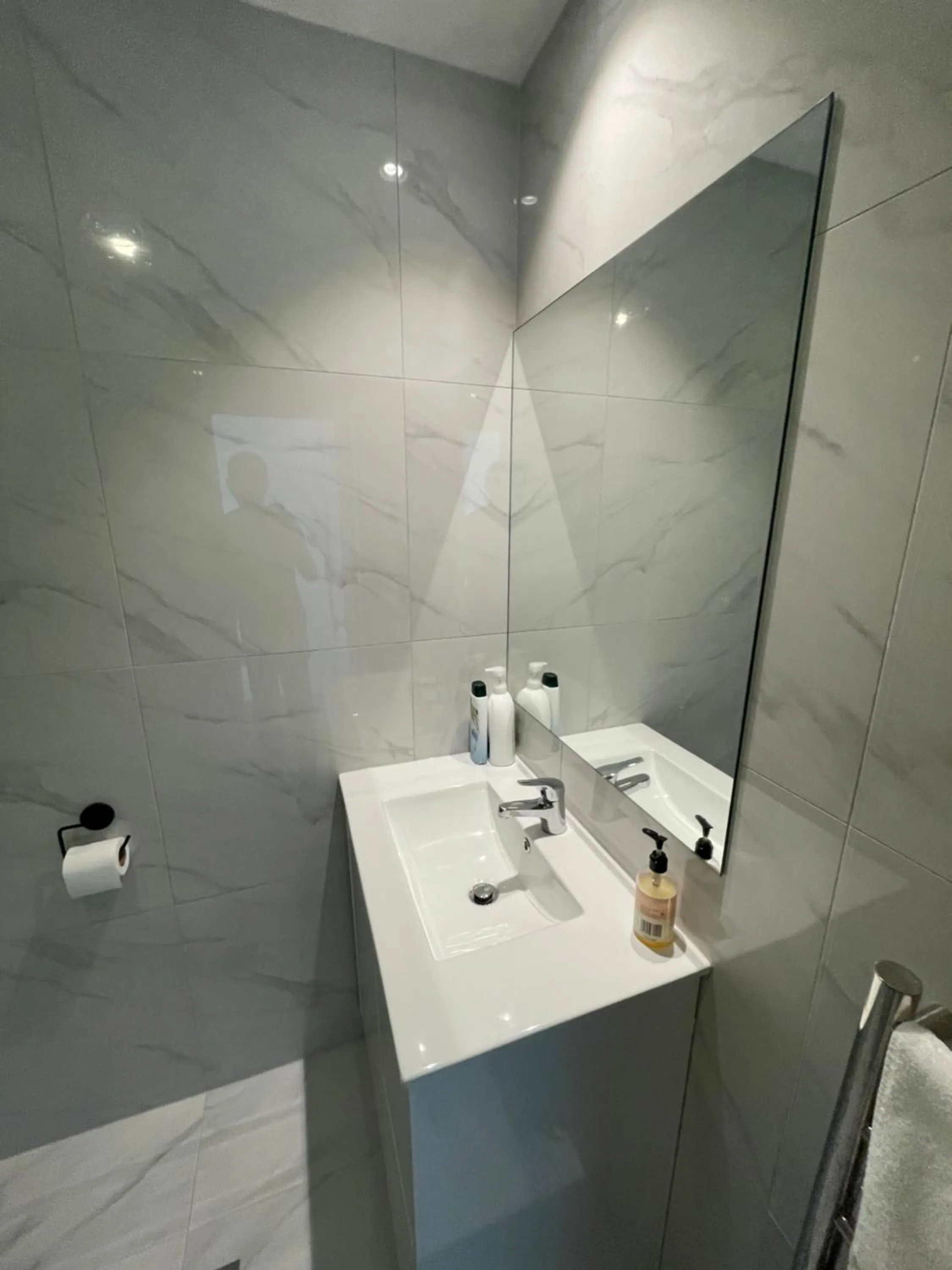 Bathroom in Modern Home by the Reserve