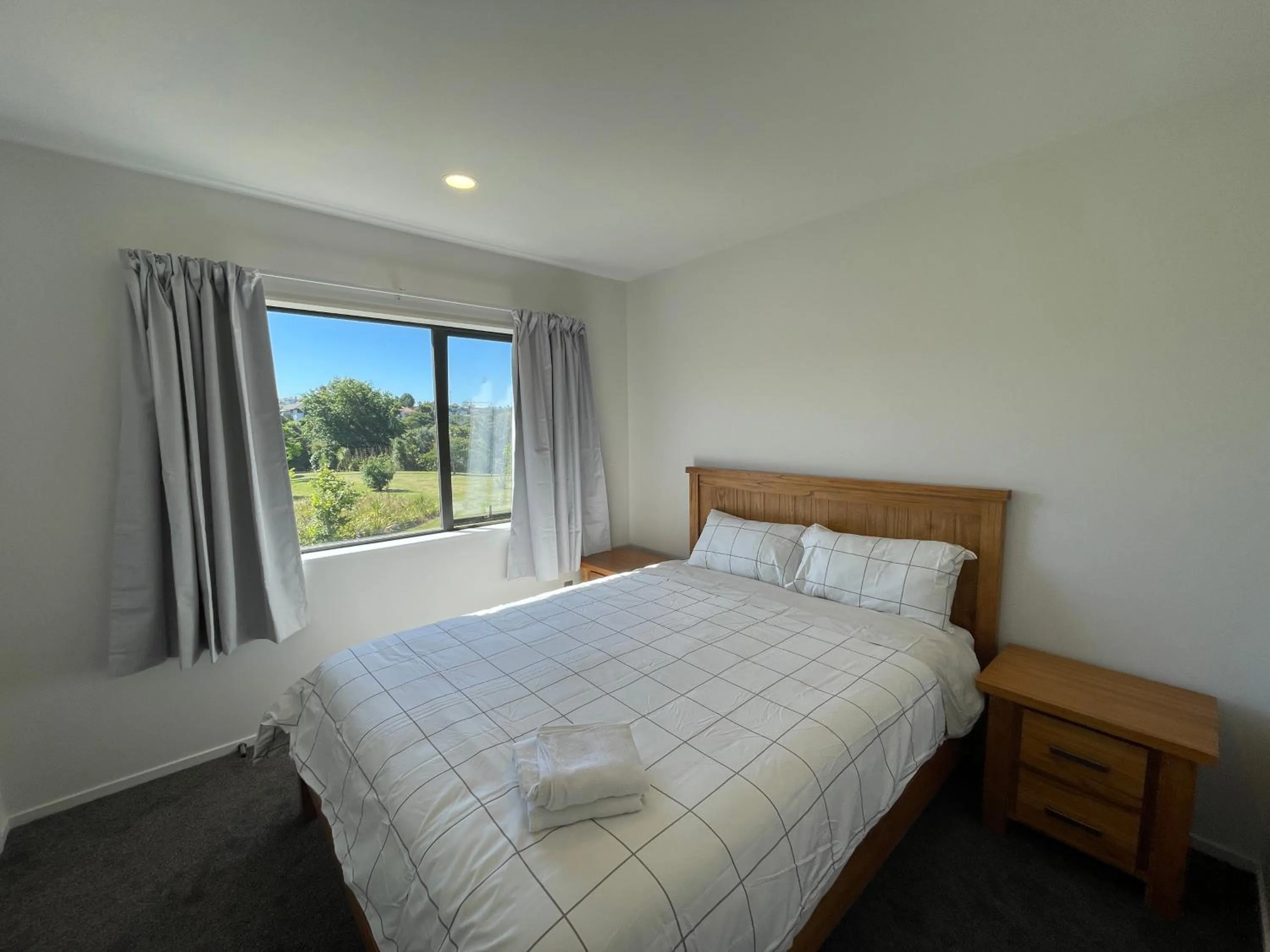 Bedroom, Bed in Modern Home by the Reserve