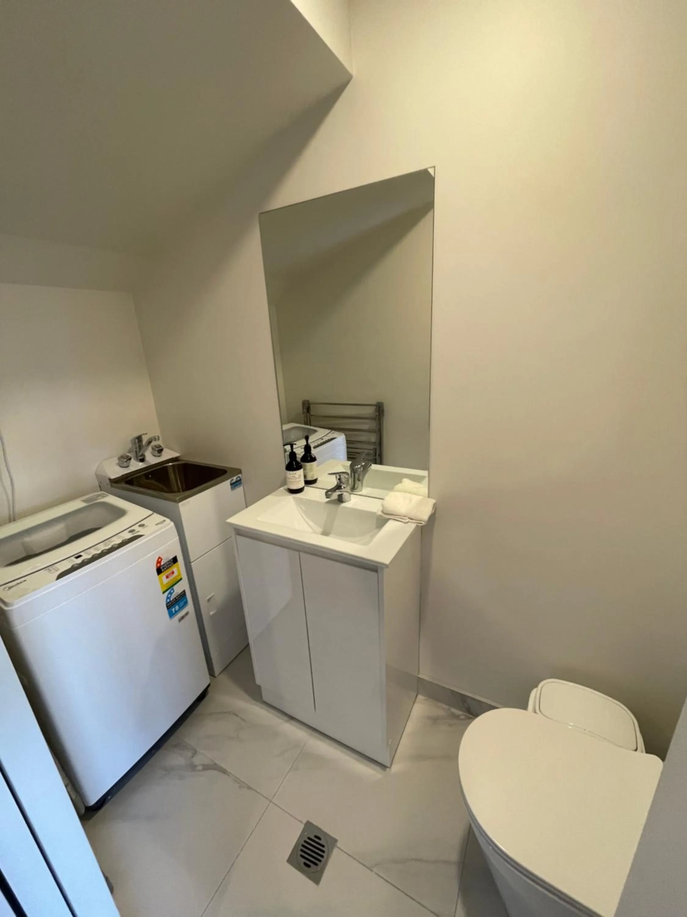 Toilet in Modern Home by the Reserve