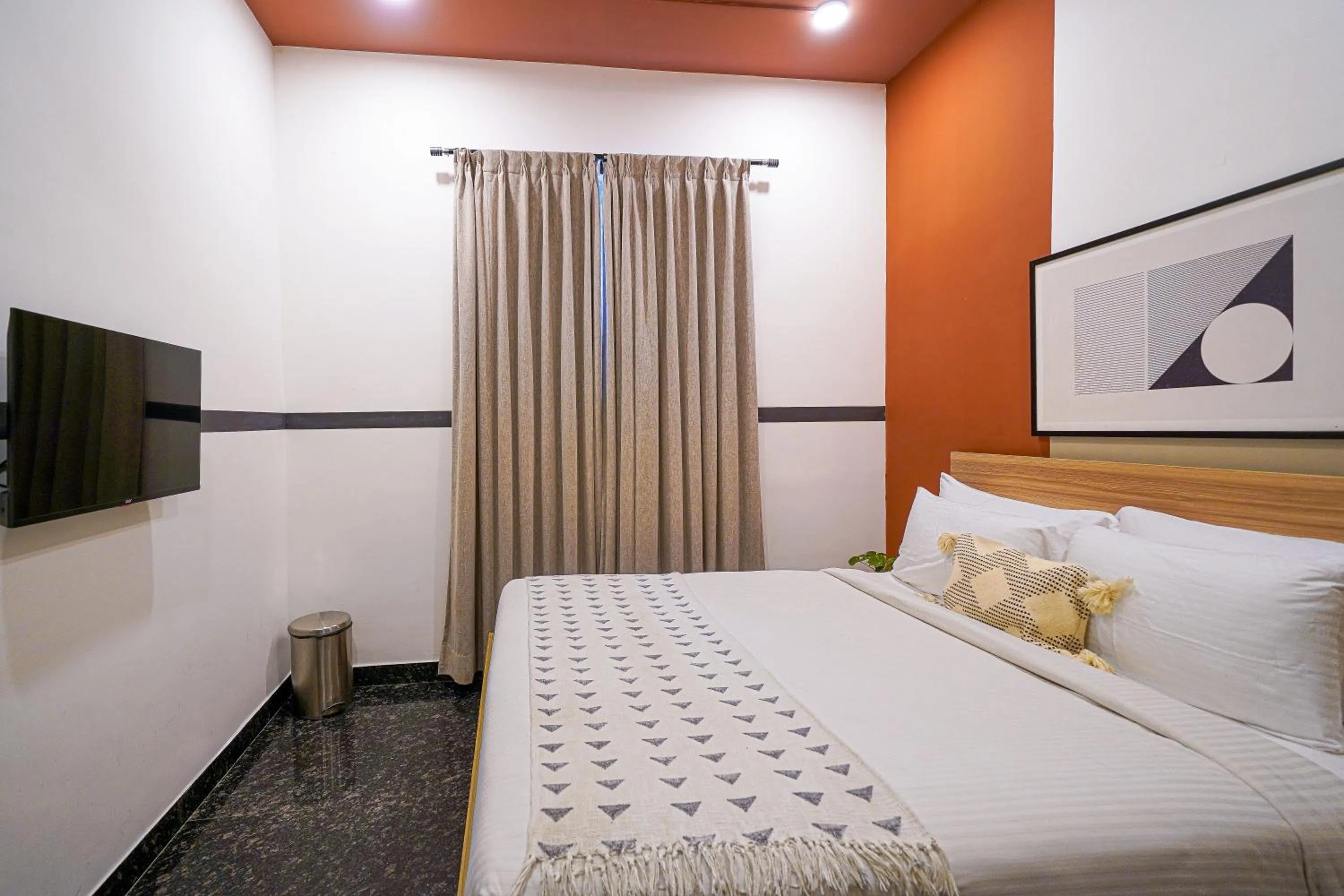 Bed in Olive Zip Domlur by Embassy Group