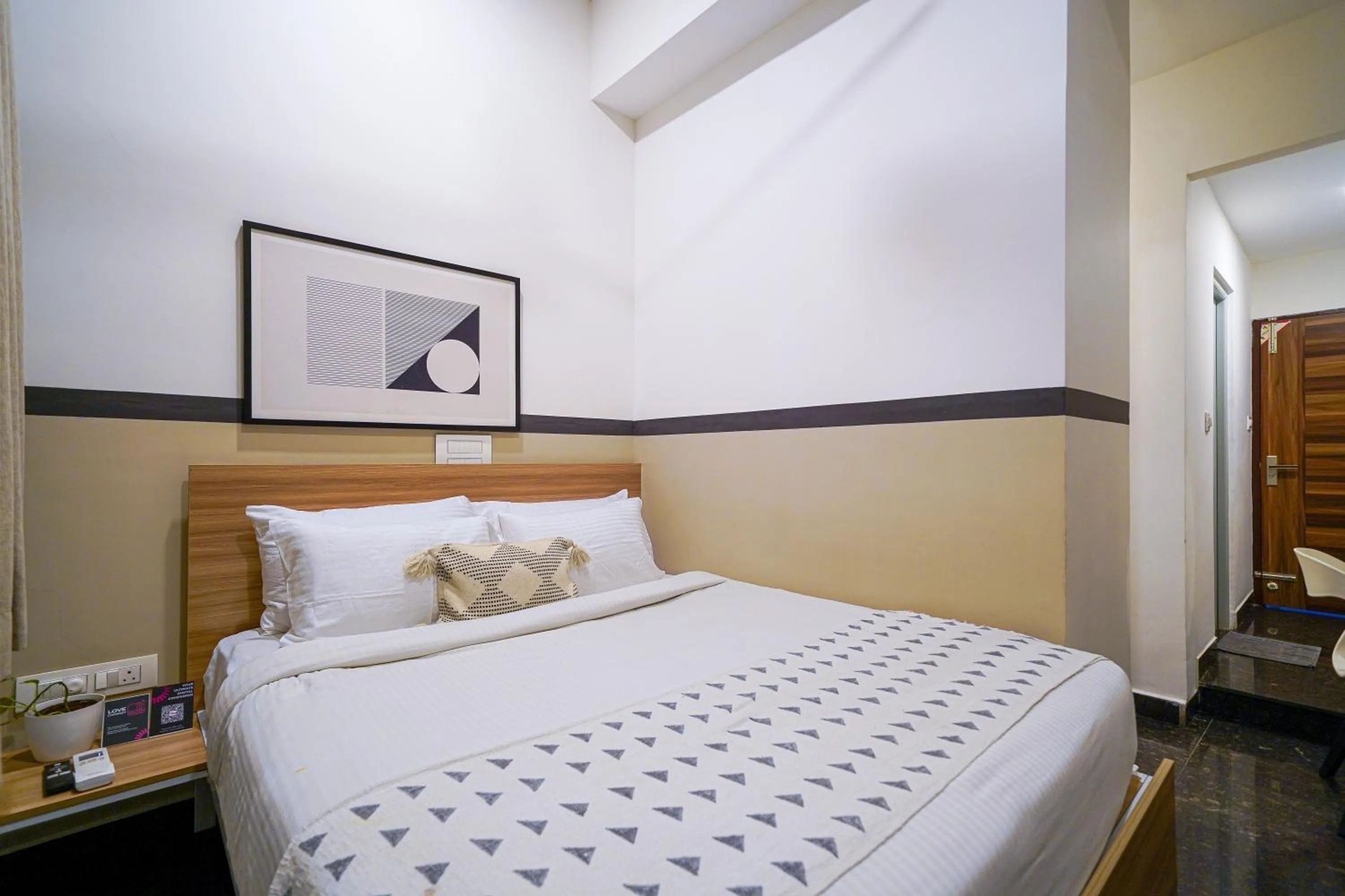 Bed in Olive Zip Domlur by Embassy Group