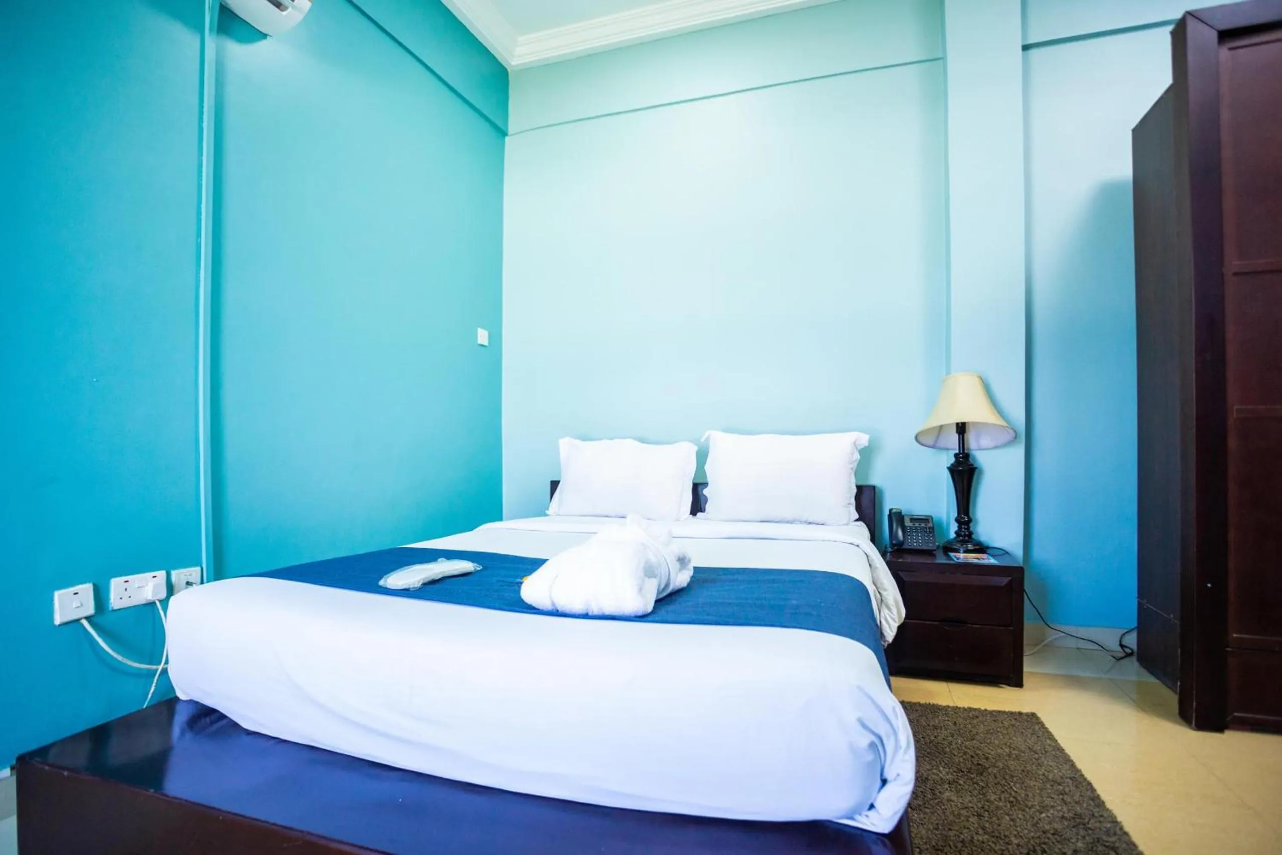 Bed in Oceanic Resort