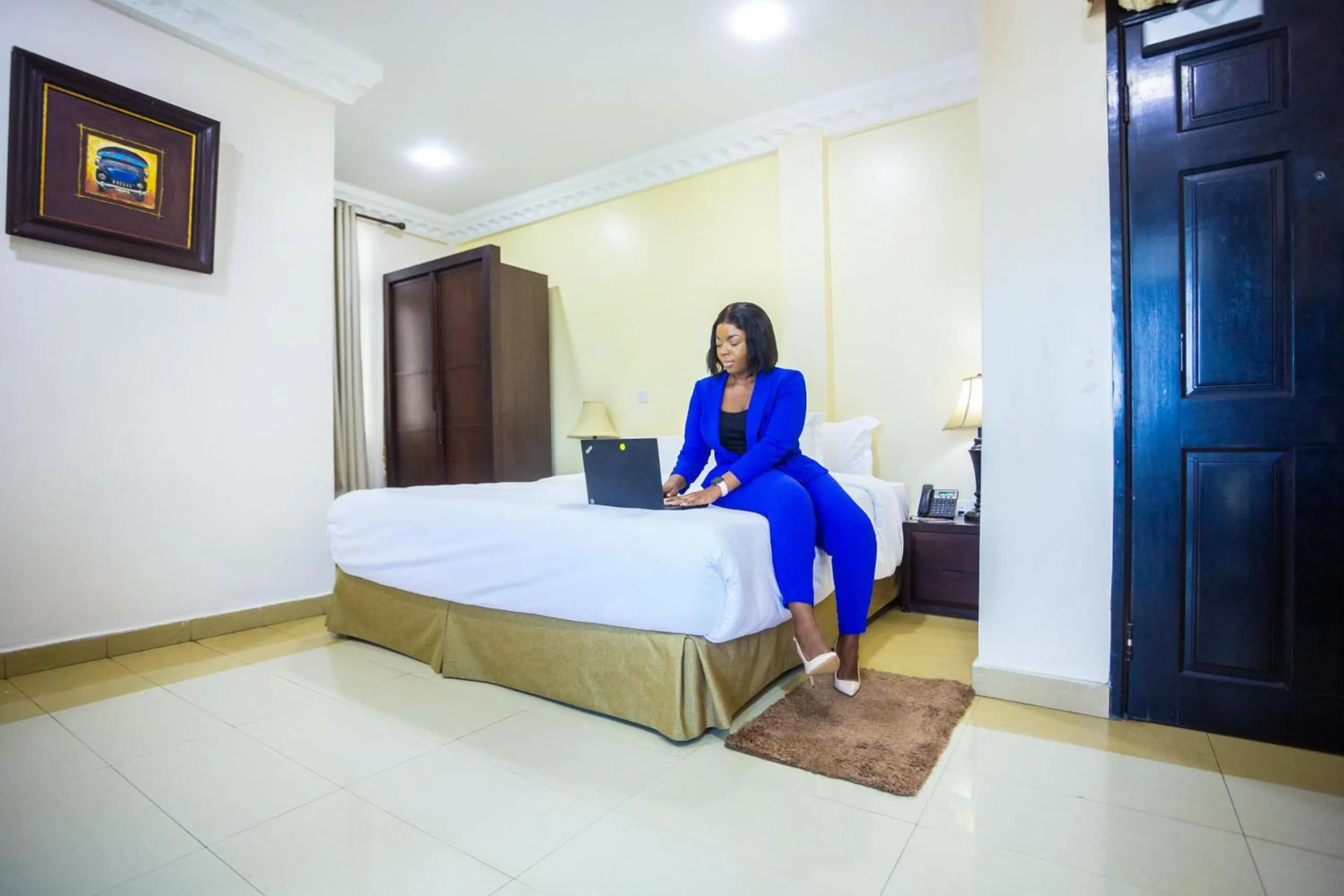 Bed in Oceanic Resort