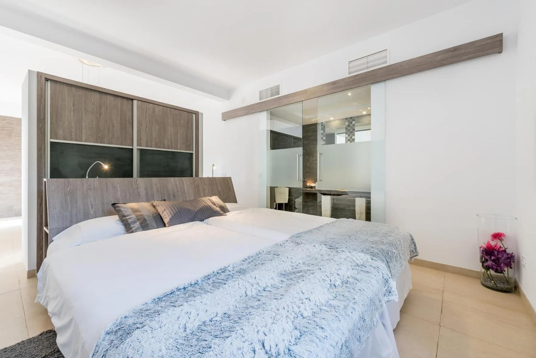 Bed in Cas Cabo Nou Agroturismo Adults Only