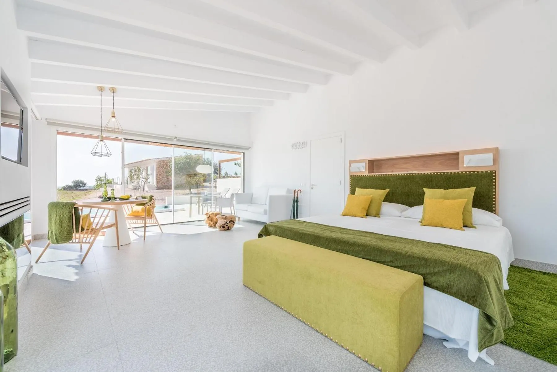 Photo of the whole room, Bed in Cas Cabo Nou Agroturismo Adults Only