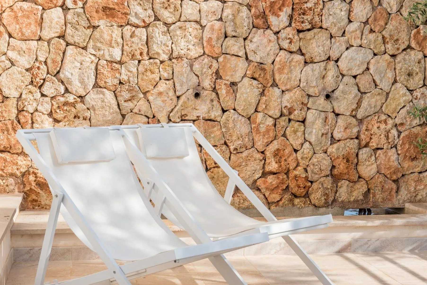 sunbed in Cas Cabo Nou Agroturismo Adults Only