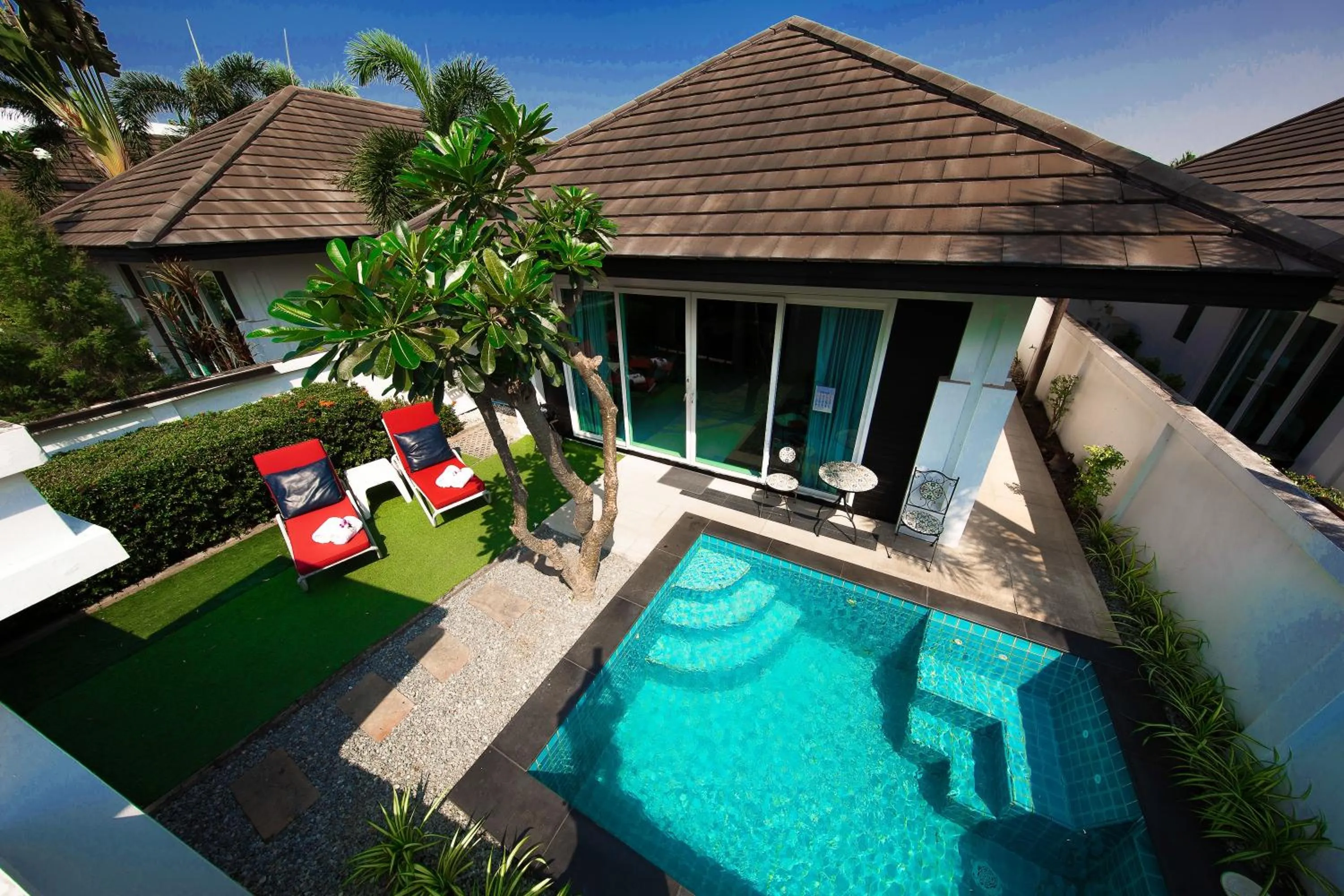 Patio in Villas In Pattaya