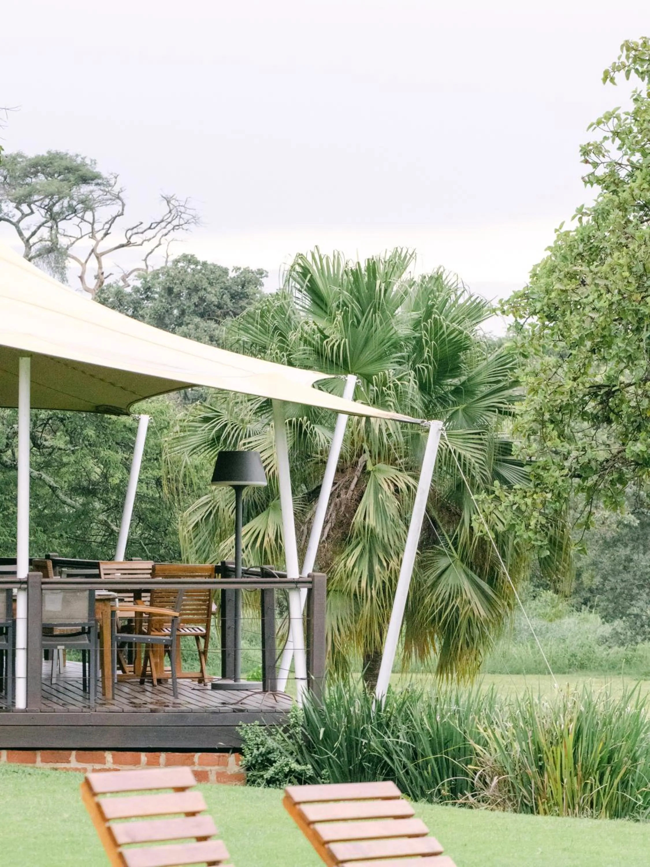 Patio in Lilayi Lodge