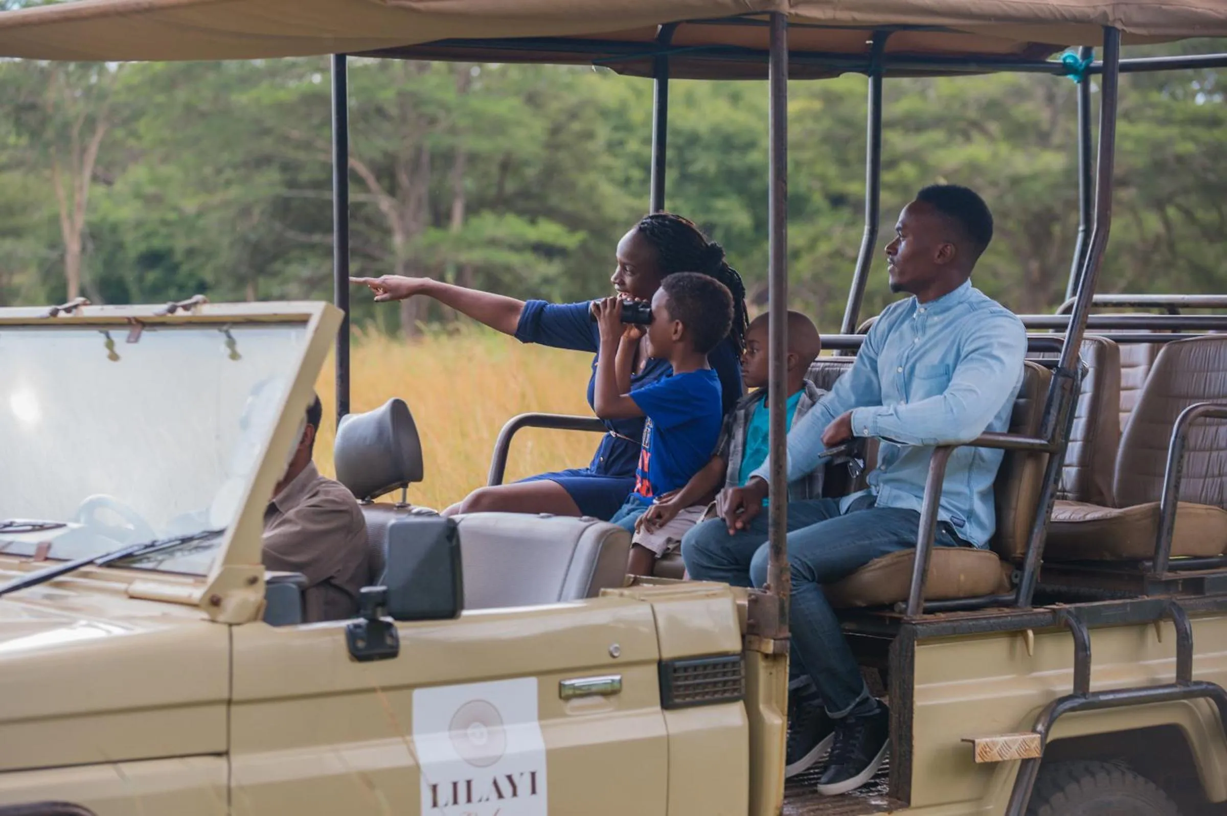 children in Lilayi Lodge