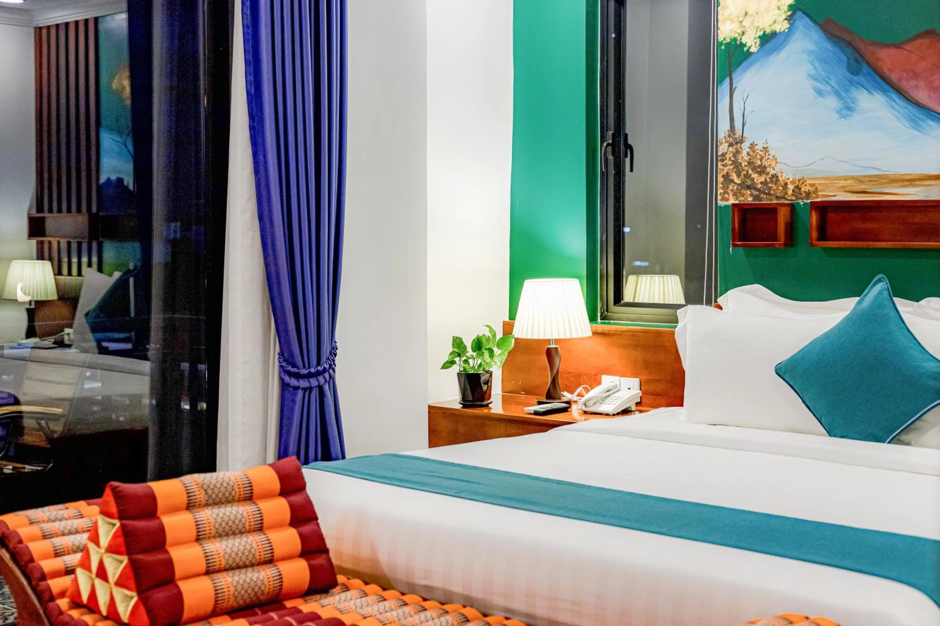 Bedroom, Bed in Le Vert Angkor Hotel