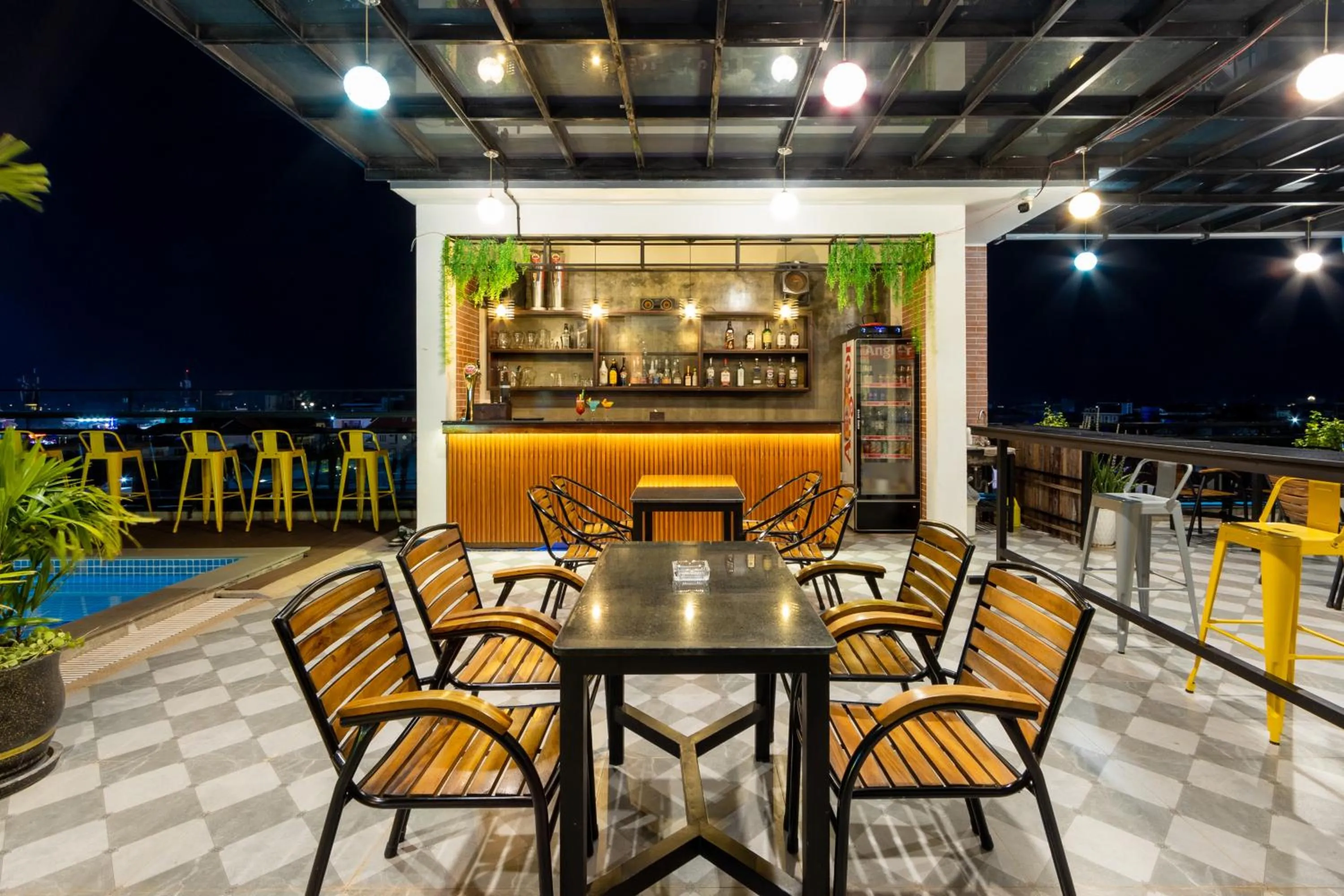 Lounge or bar in Le Vert Angkor Hotel