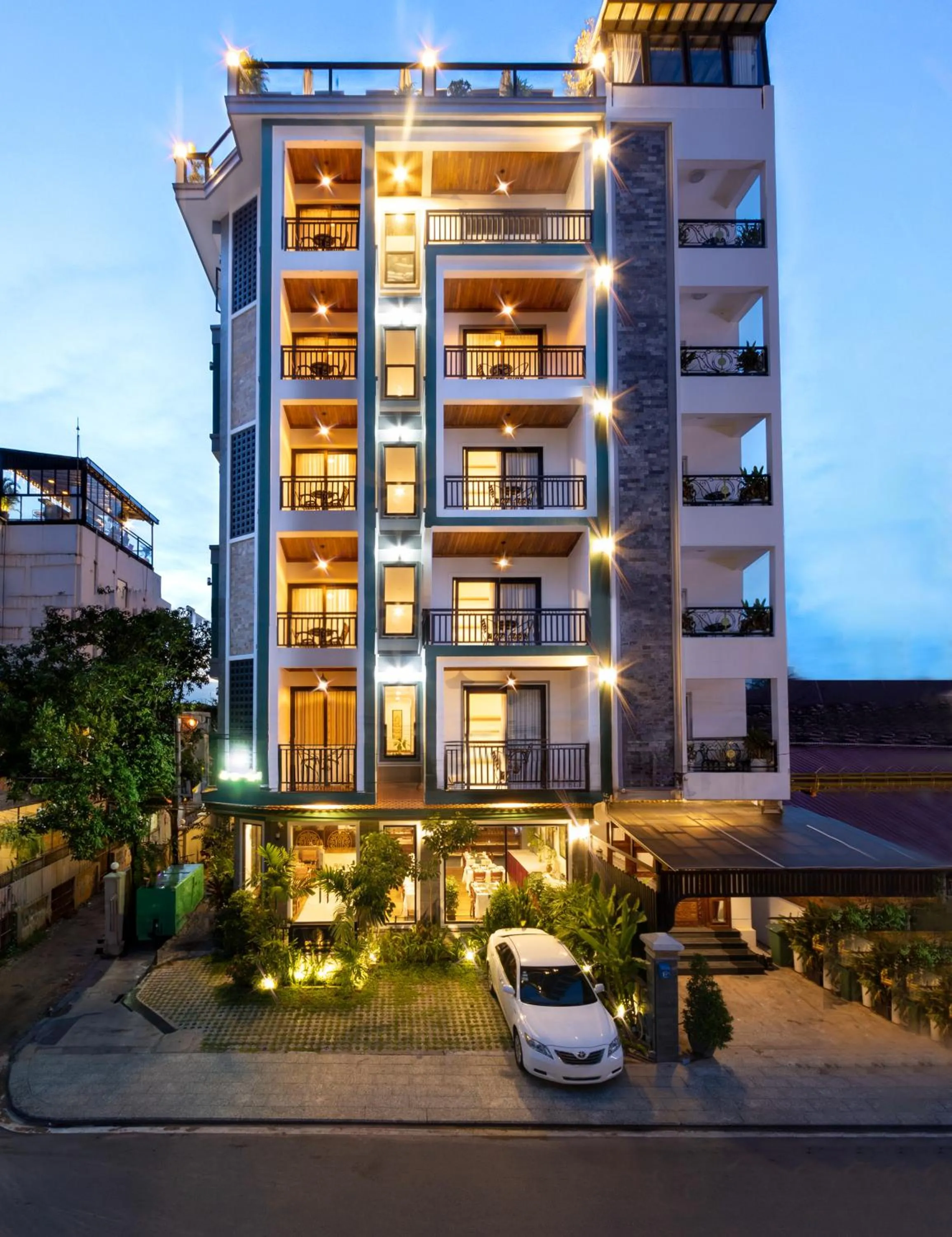 Property building in Le Vert Angkor Hotel