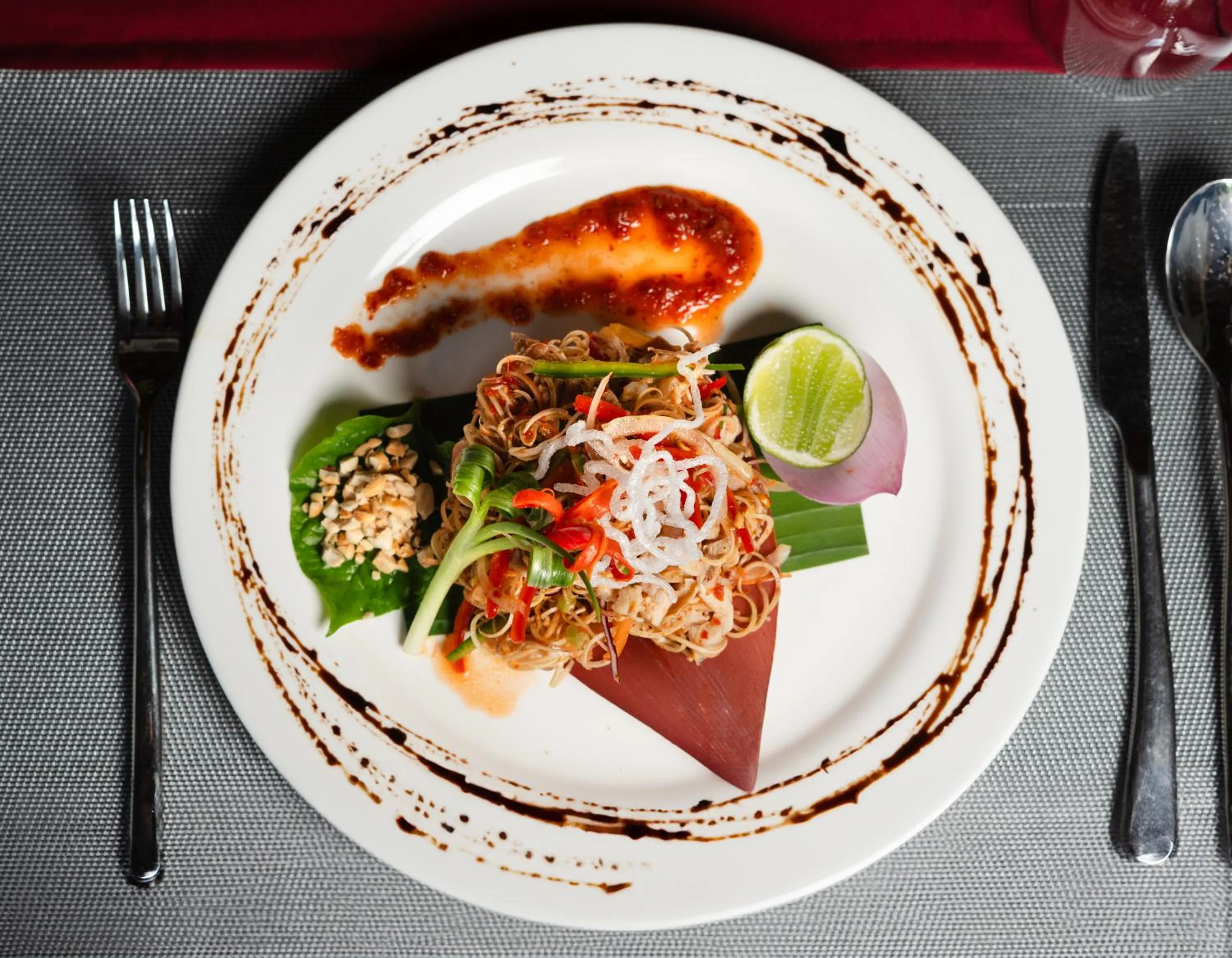 Restaurant/places to eat in Le Vert Angkor Hotel