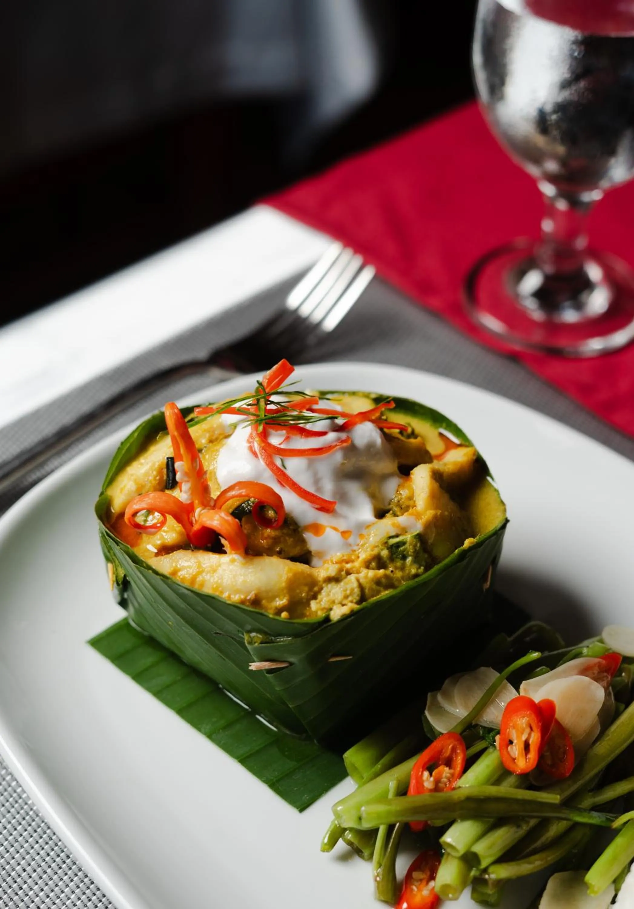 Restaurant/places to eat in Le Vert Angkor Hotel