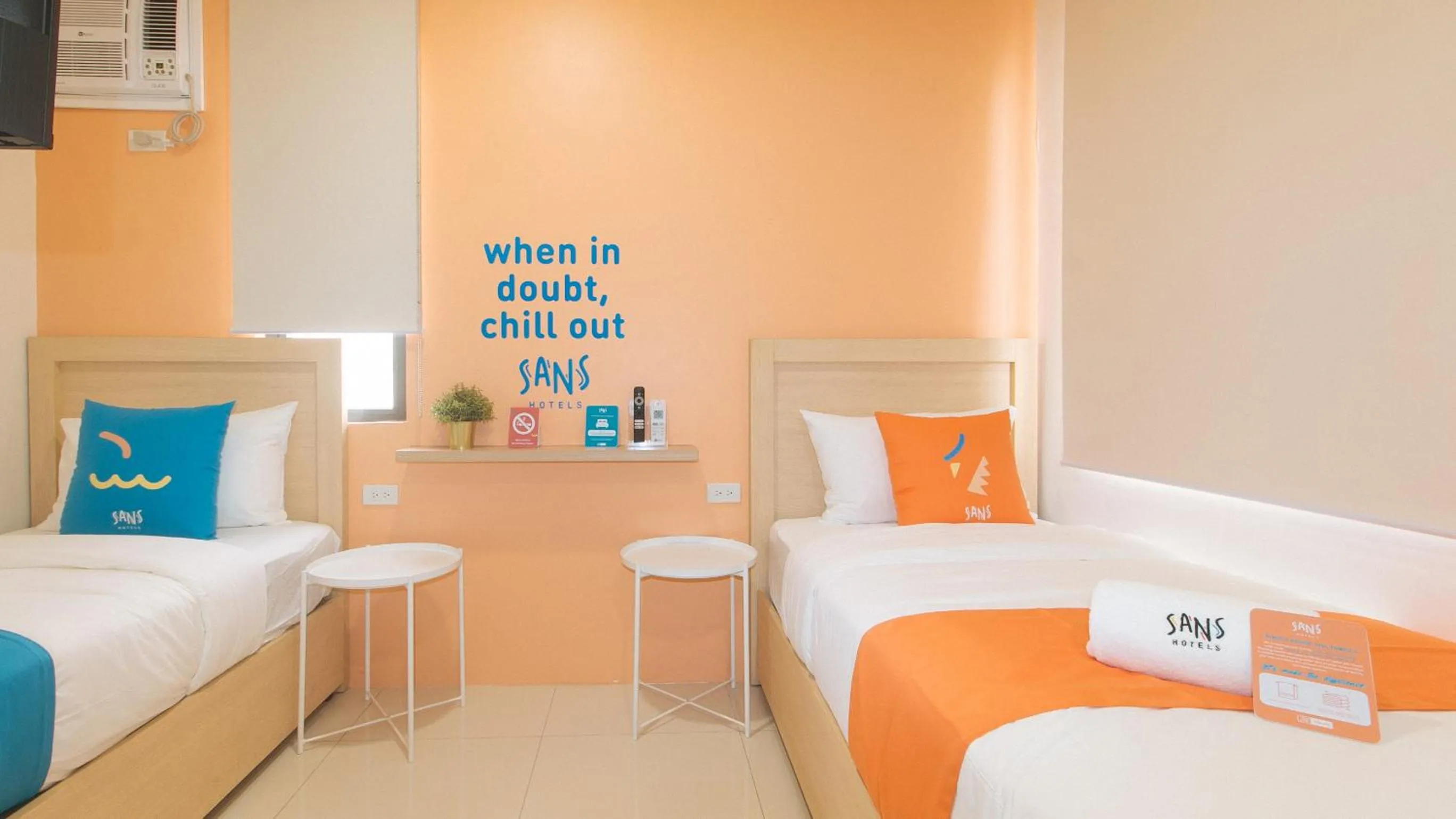 Bed in Sans Hotel at One JD Place Makati by RedDoorz