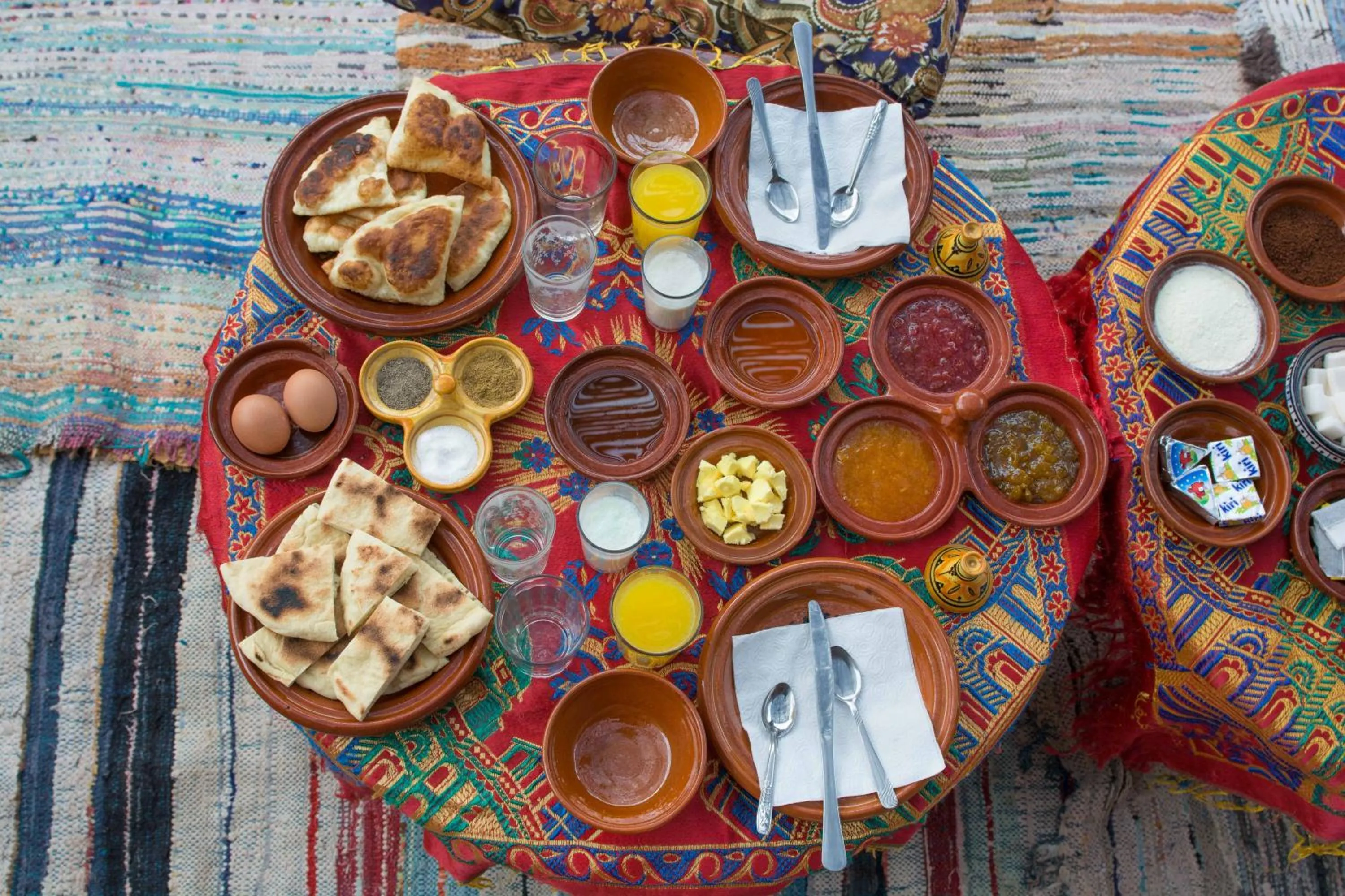 Breakfast in Imlil Authentic Toubkal Lodge