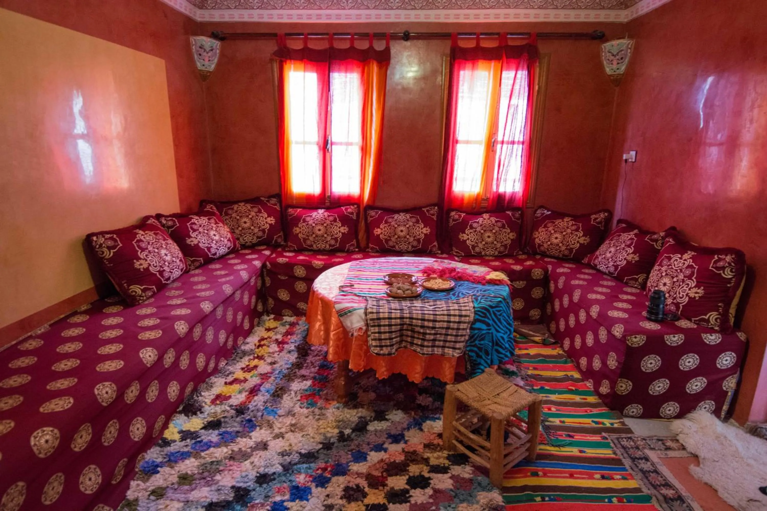 Bed in Imlil Authentic Toubkal Lodge