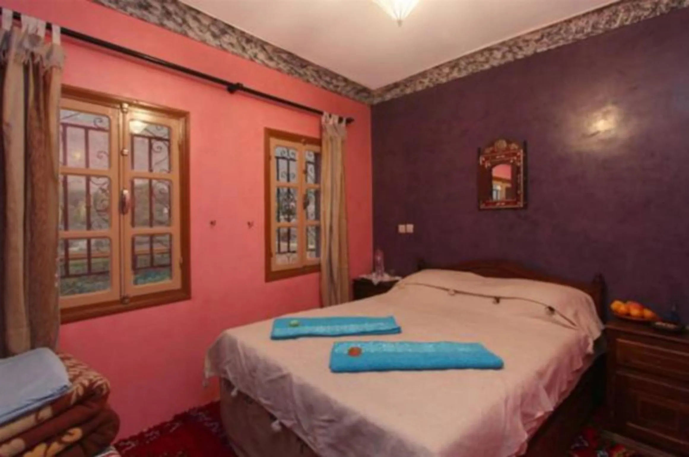 Bed in Imlil Authentic Toubkal Lodge