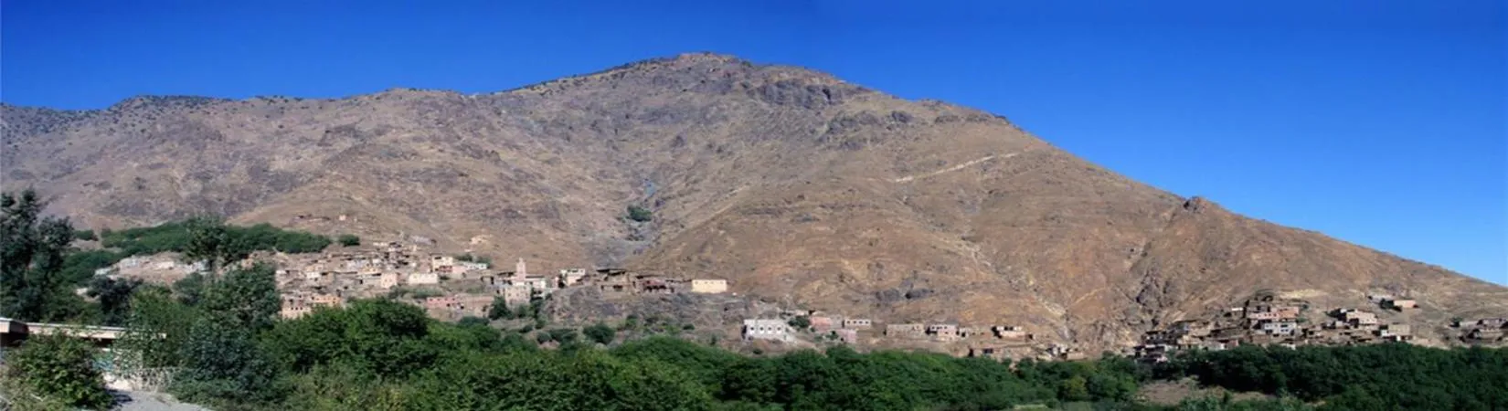 Mountain view in Imlil Authentic Toubkal Lodge