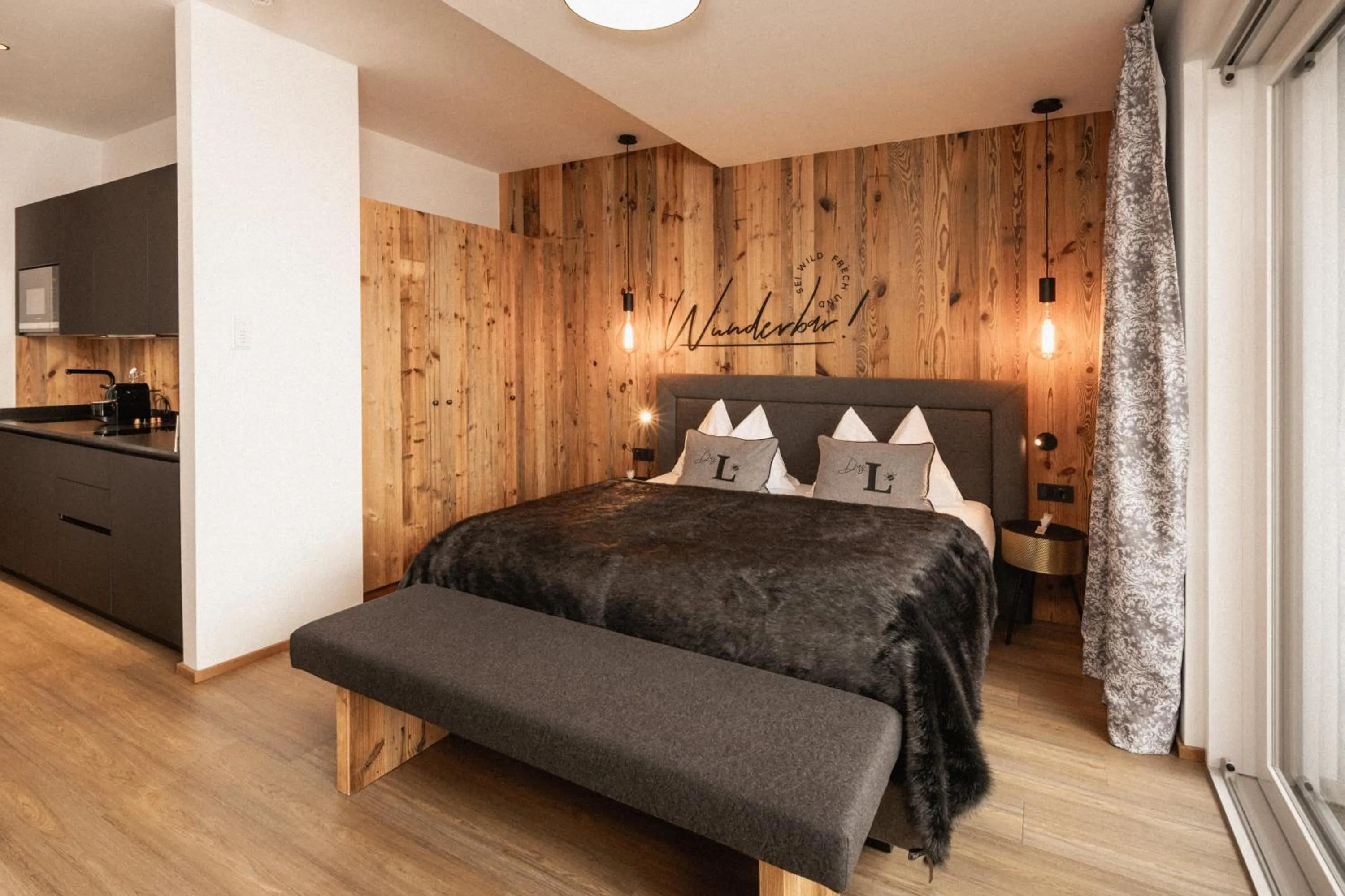 Bed in Das Liftplatzl