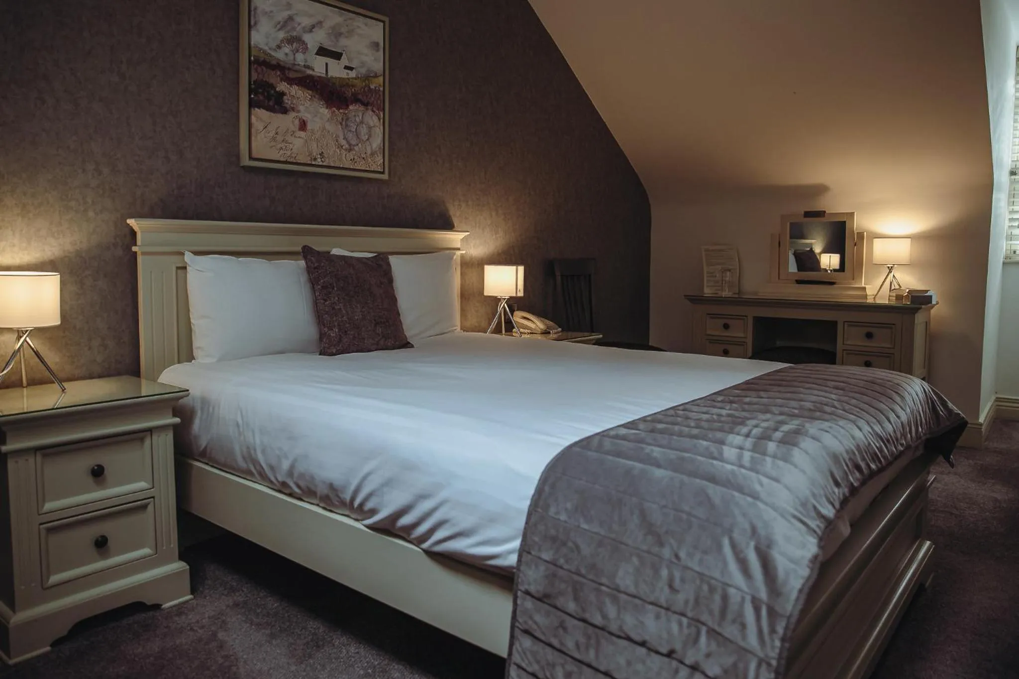 Bedroom, Bed in Muskerry Arms Bar and B&B