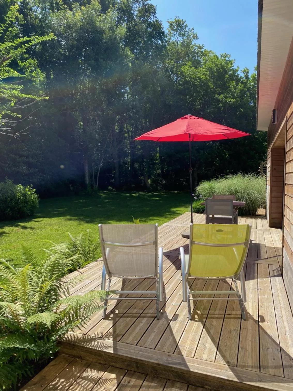 Patio in La Belle Relax - calme et tranquillité assurés - 2 personnes