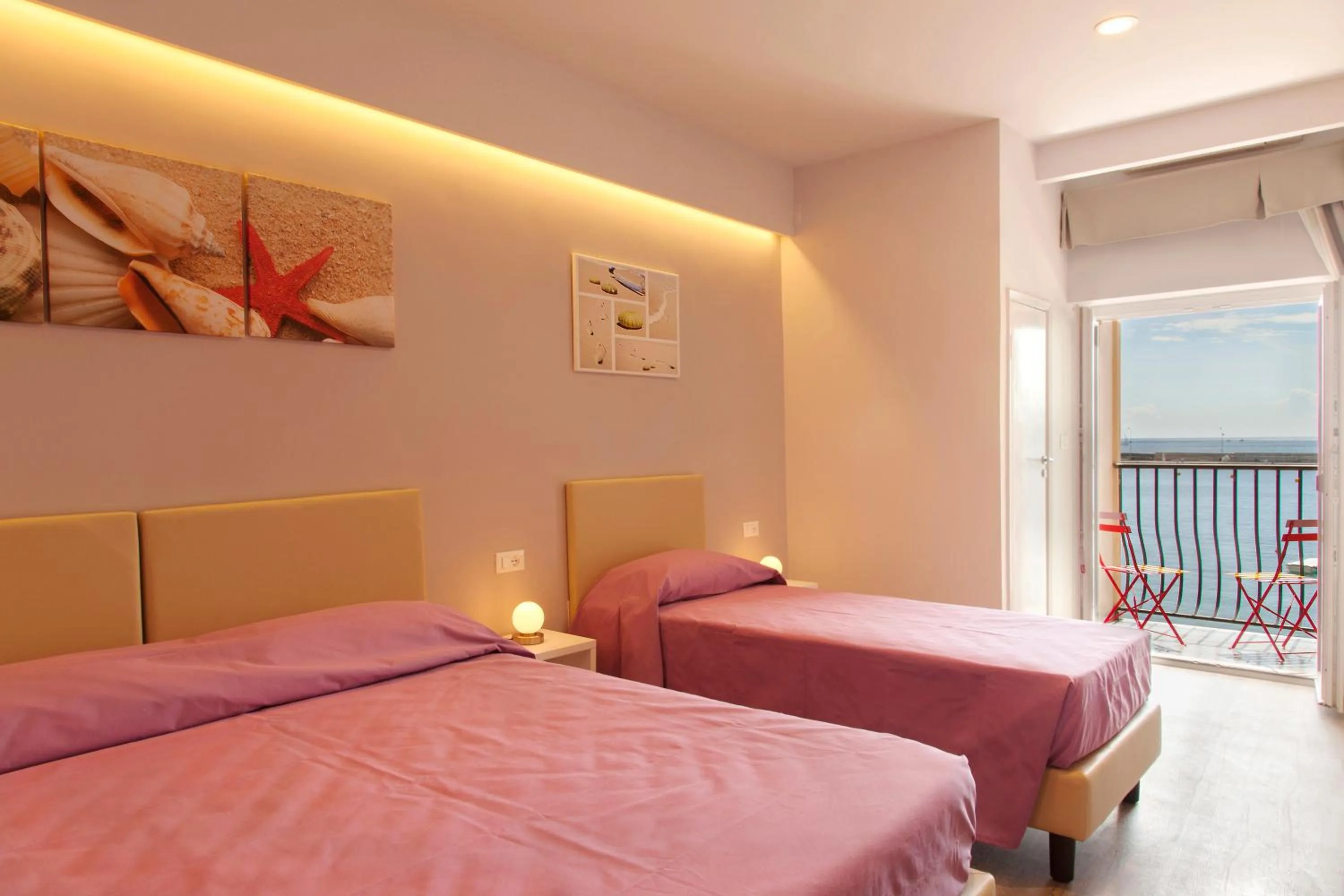 Bed in Hotel l'Approdo