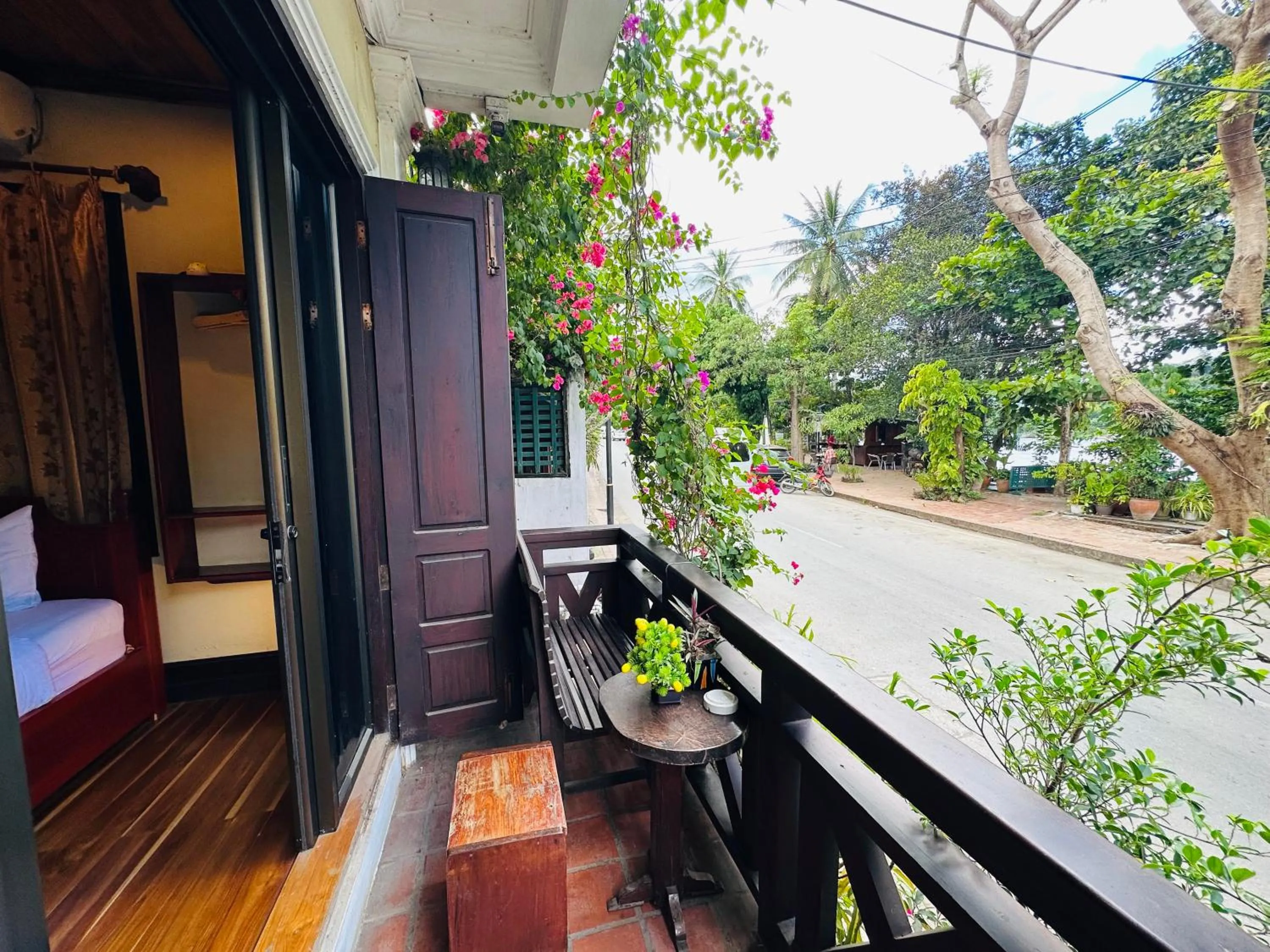 Patio in Anisa Mekong Riverside Villa