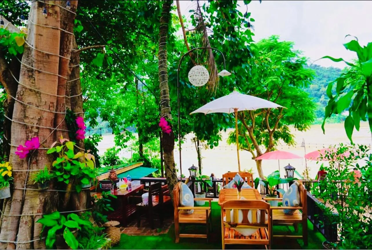 Patio in Anisa Mekong Riverside Villa
