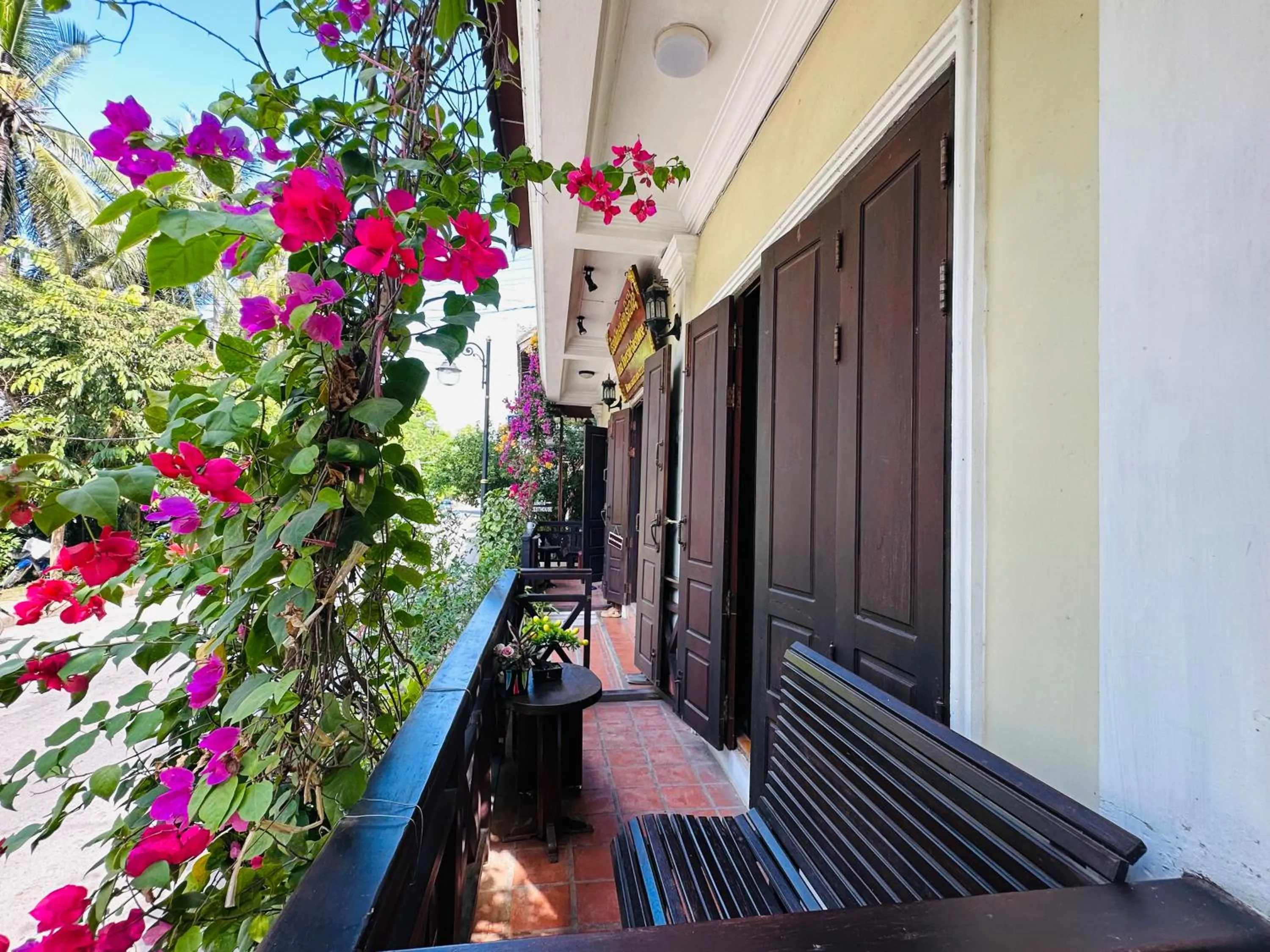 Balcony/Terrace in Anisa Mekong Riverside Villa