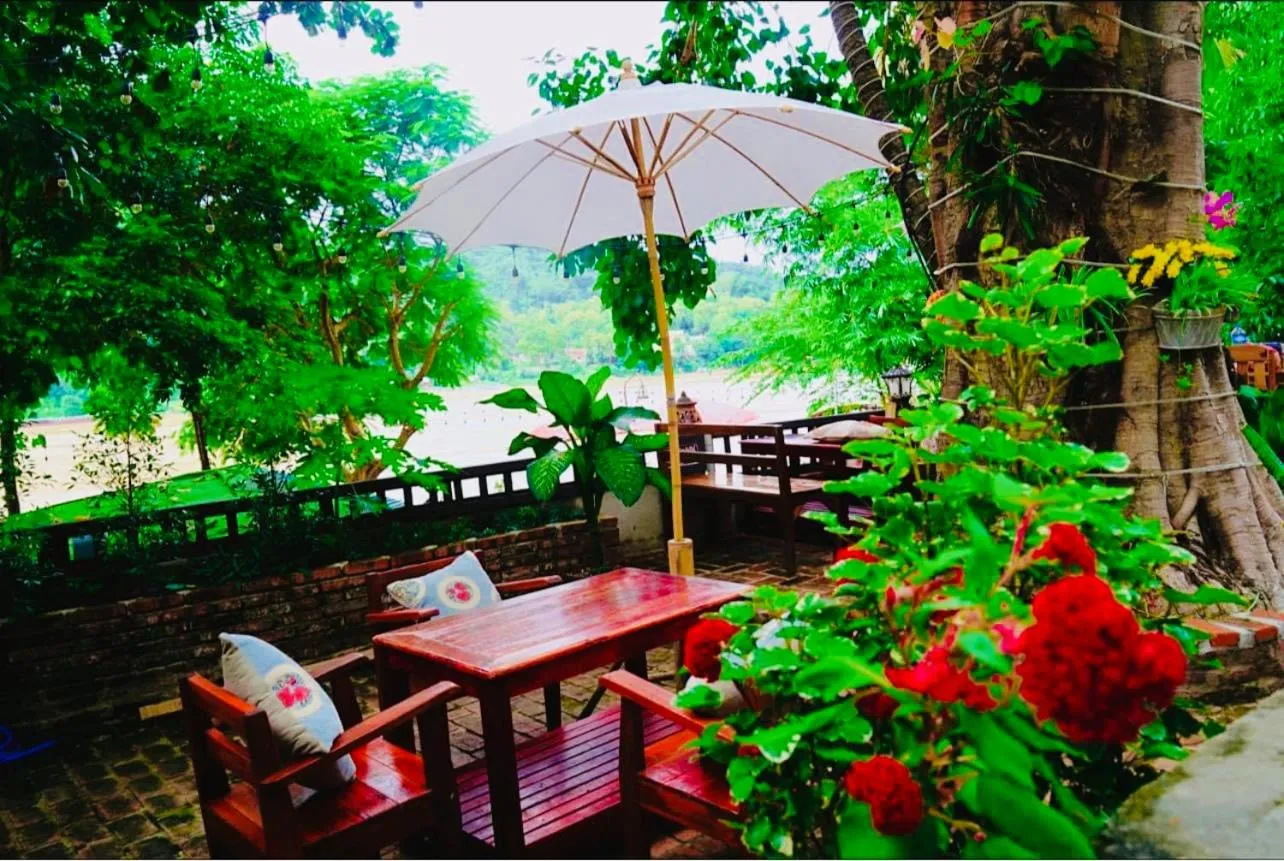 Patio in Anisa Mekong Riverside Villa