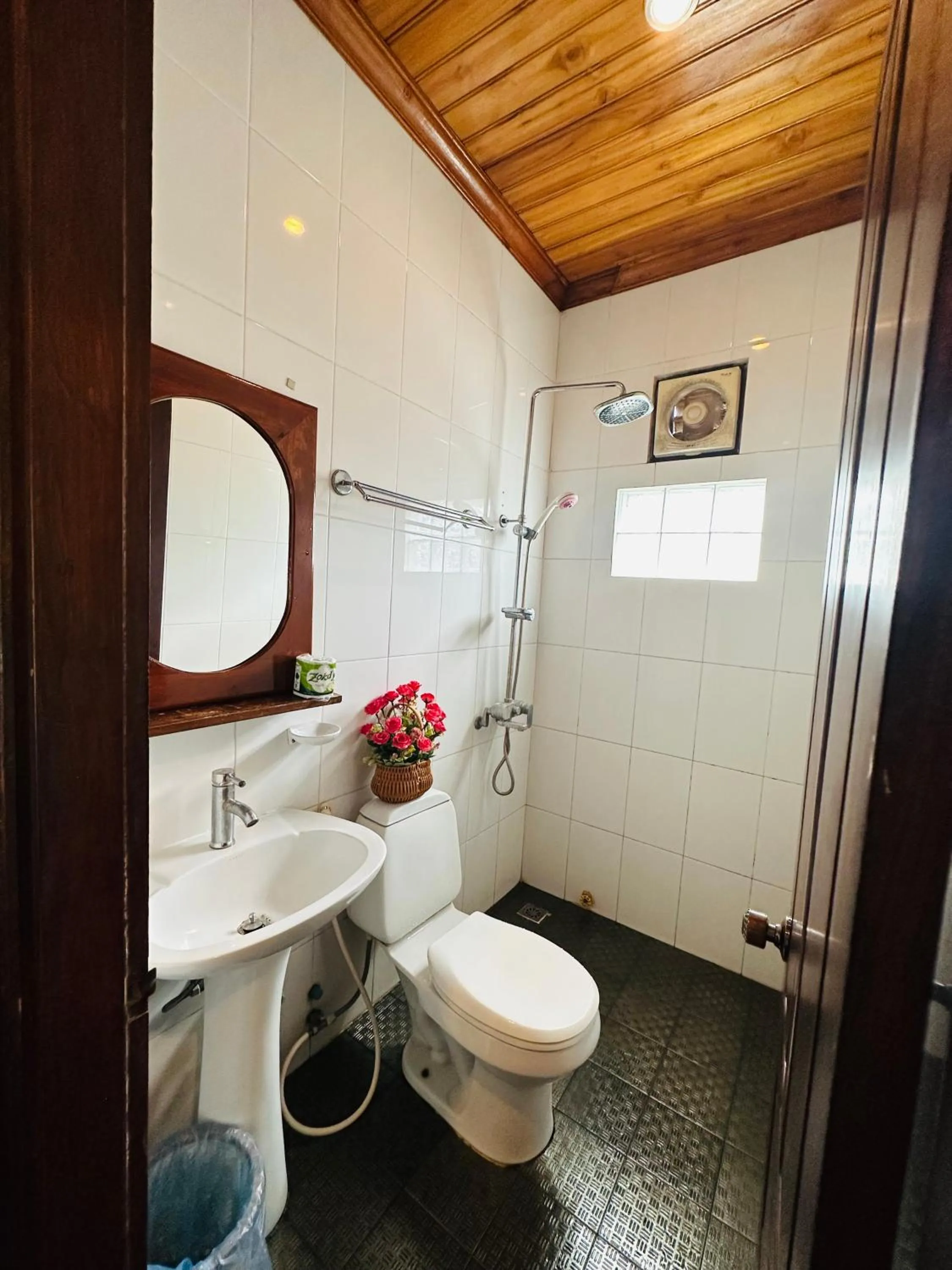 Shower in Anisa Mekong Riverside Villa