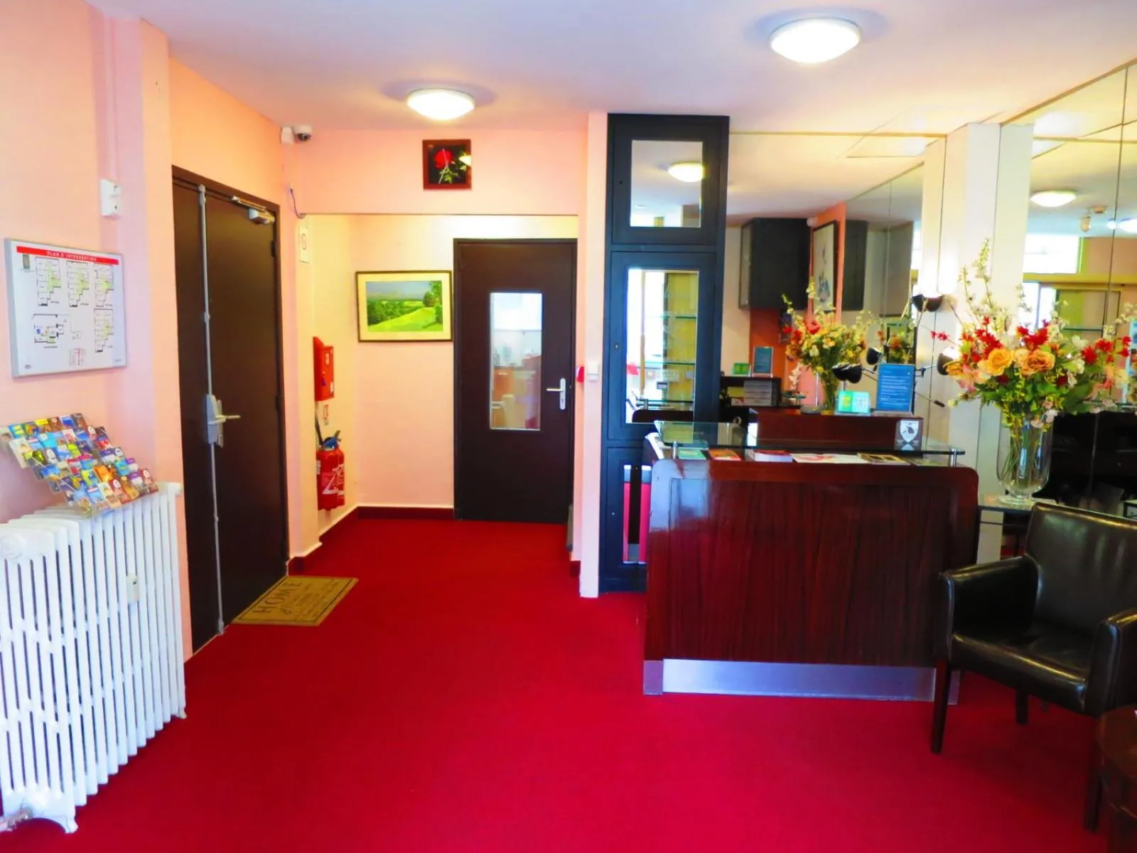 Lobby or reception in Hotel de la Paix