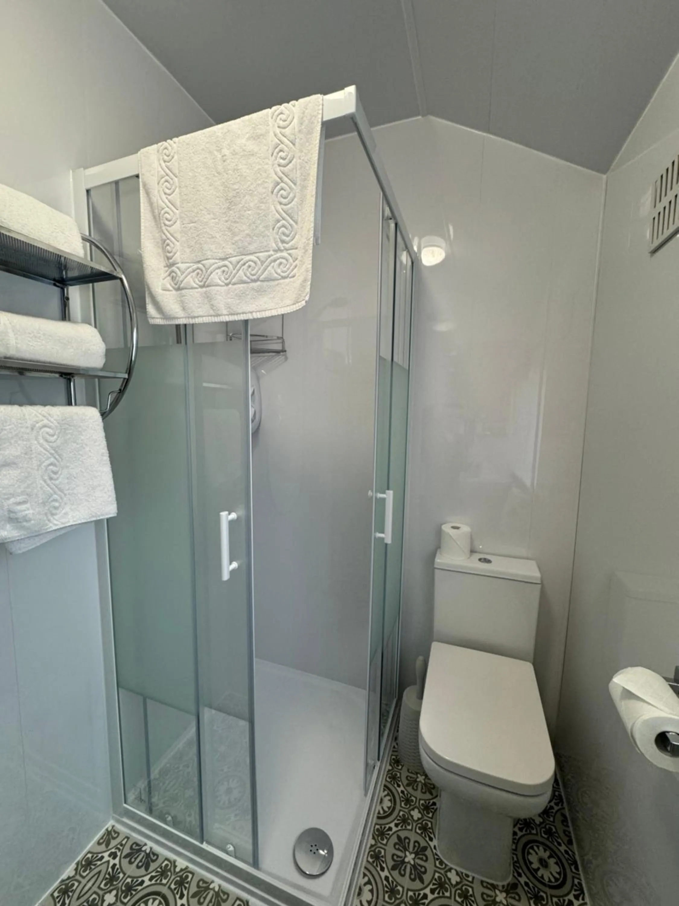 Bathroom in The Scala Hotel