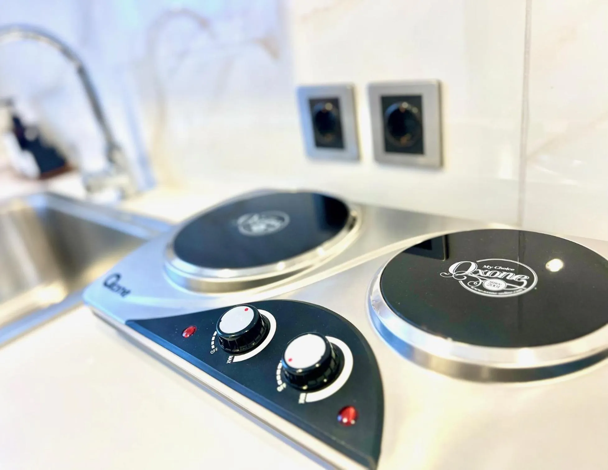 Kitchen or kitchenette in Charlie Guest House