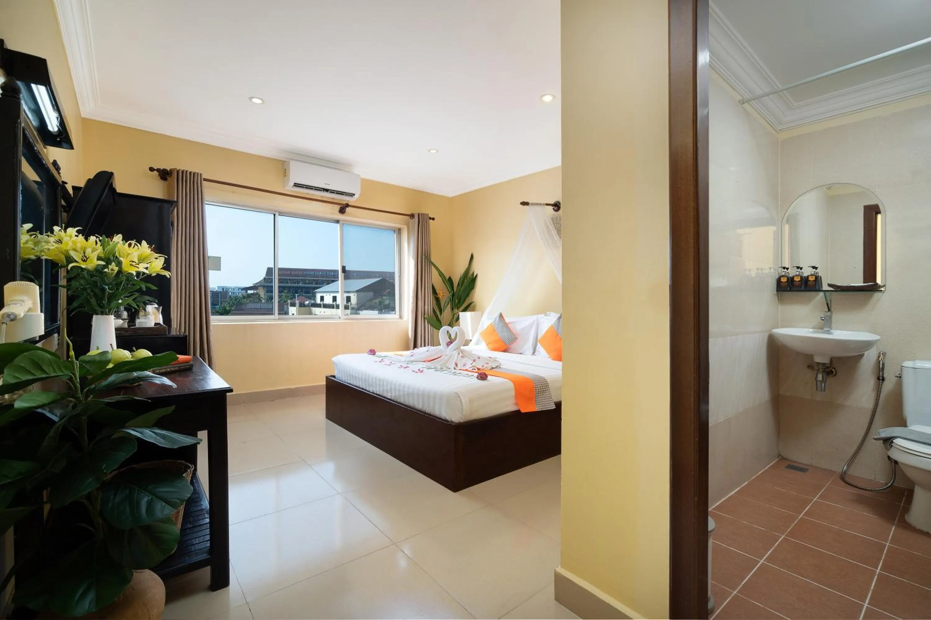 Bed in Harmony Indochine d'Angkor