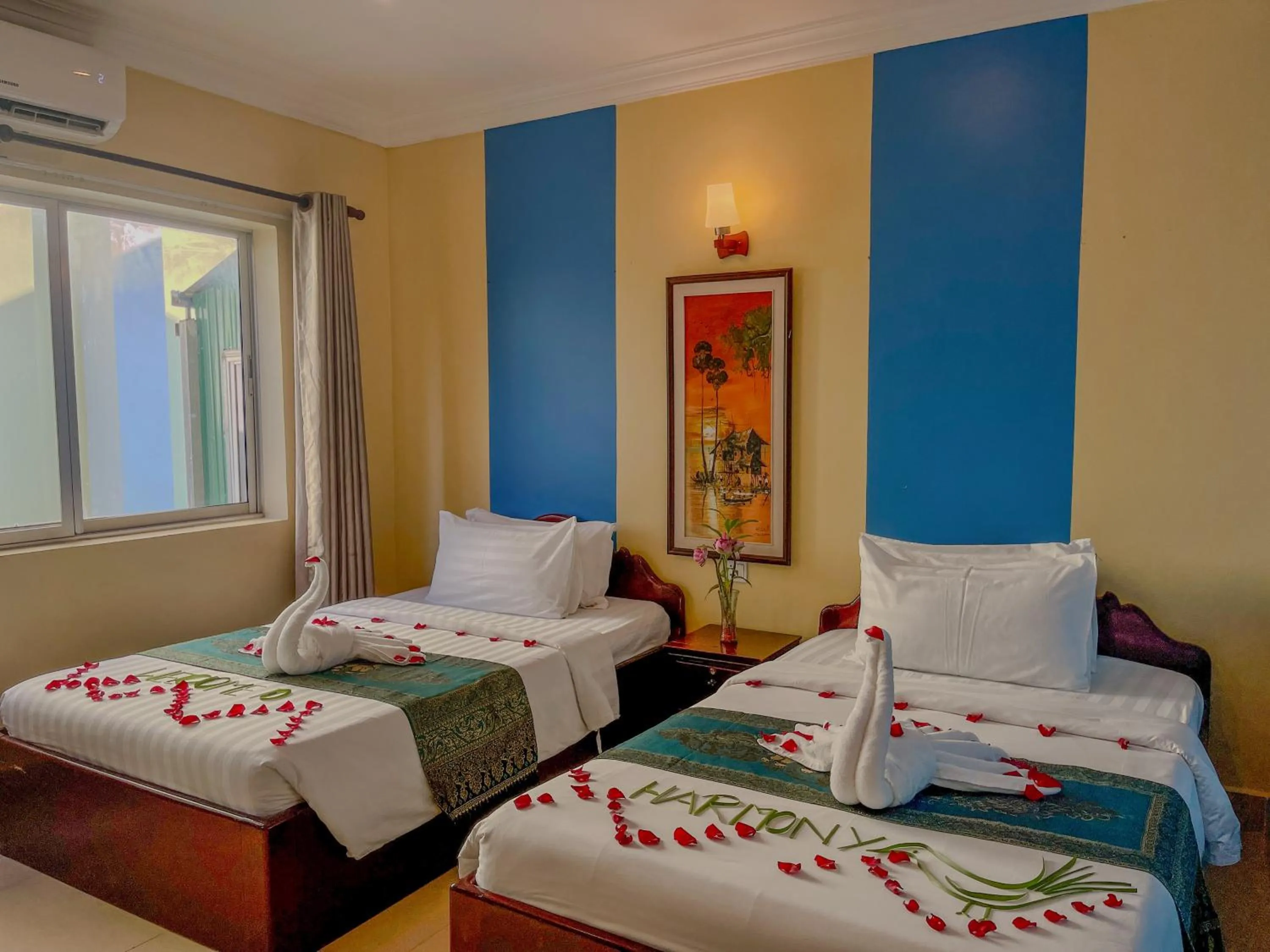 Bed in Harmony Indochine d'Angkor