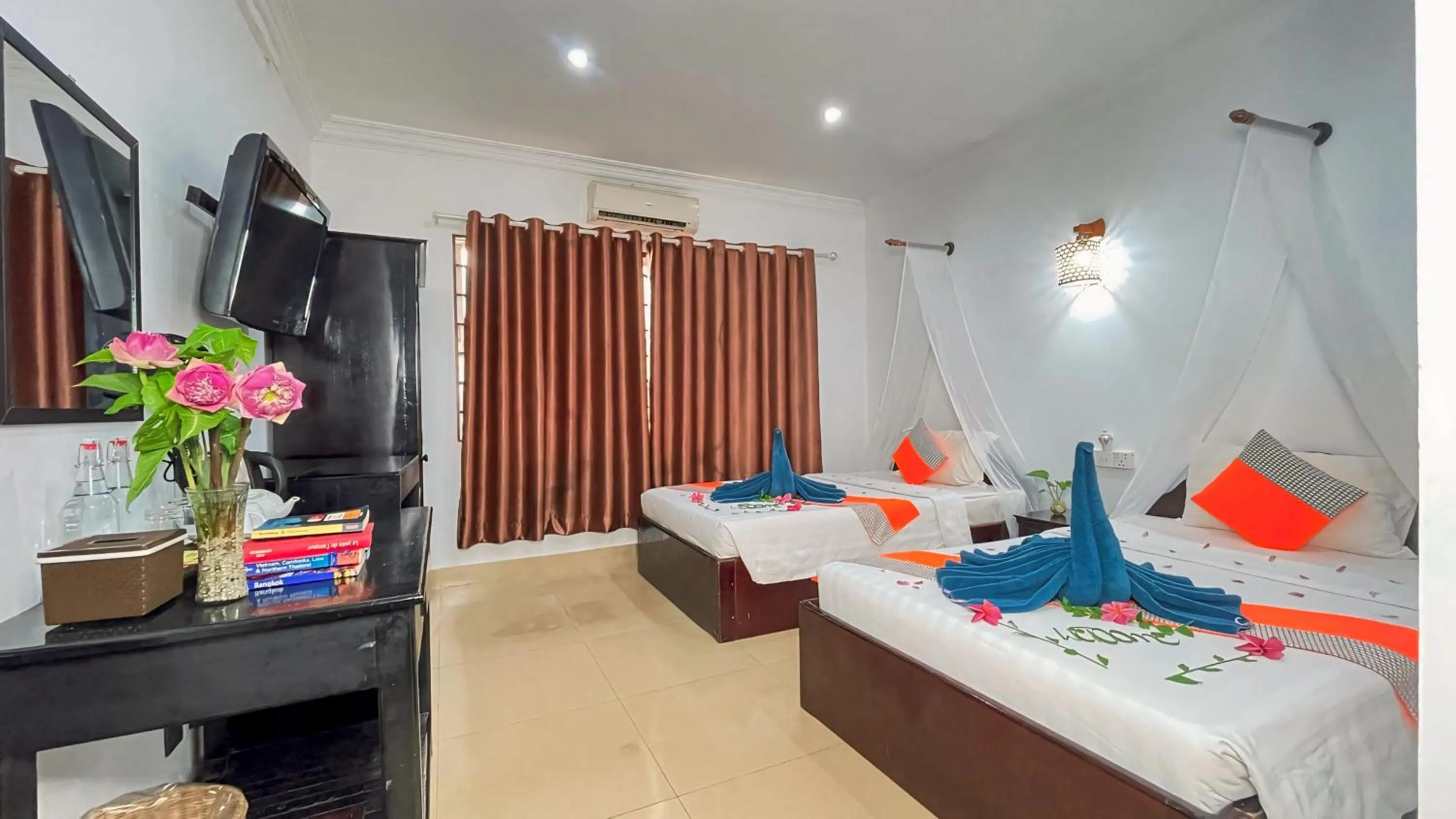 Bed in Harmony Indochine d'Angkor