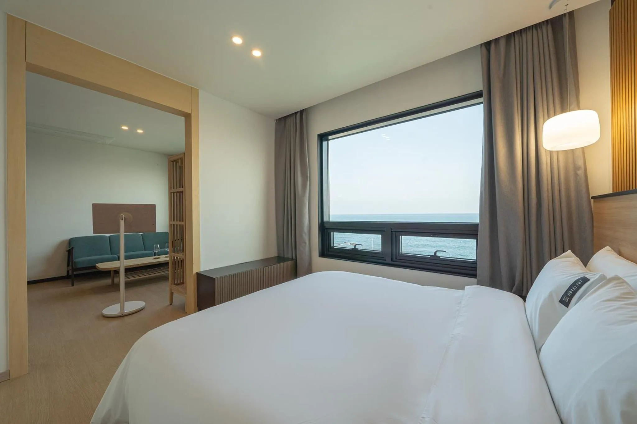 Bed in Hotel 701 Gyeongju