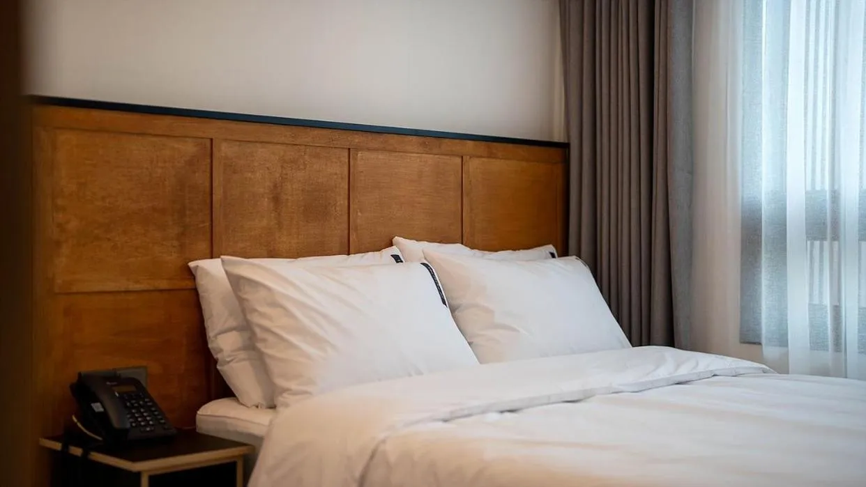 Bed in Hotel 701 Gyeongju