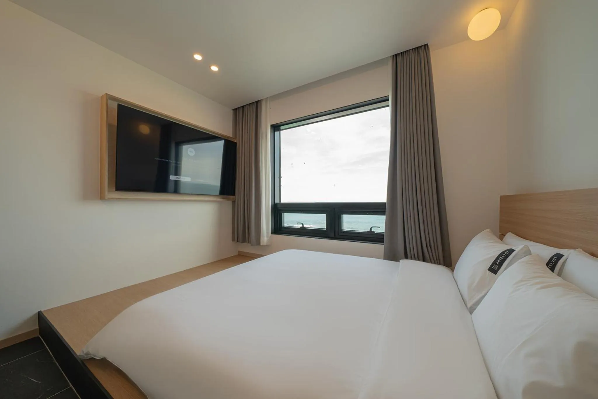 Bed in Hotel 701 Gyeongju
