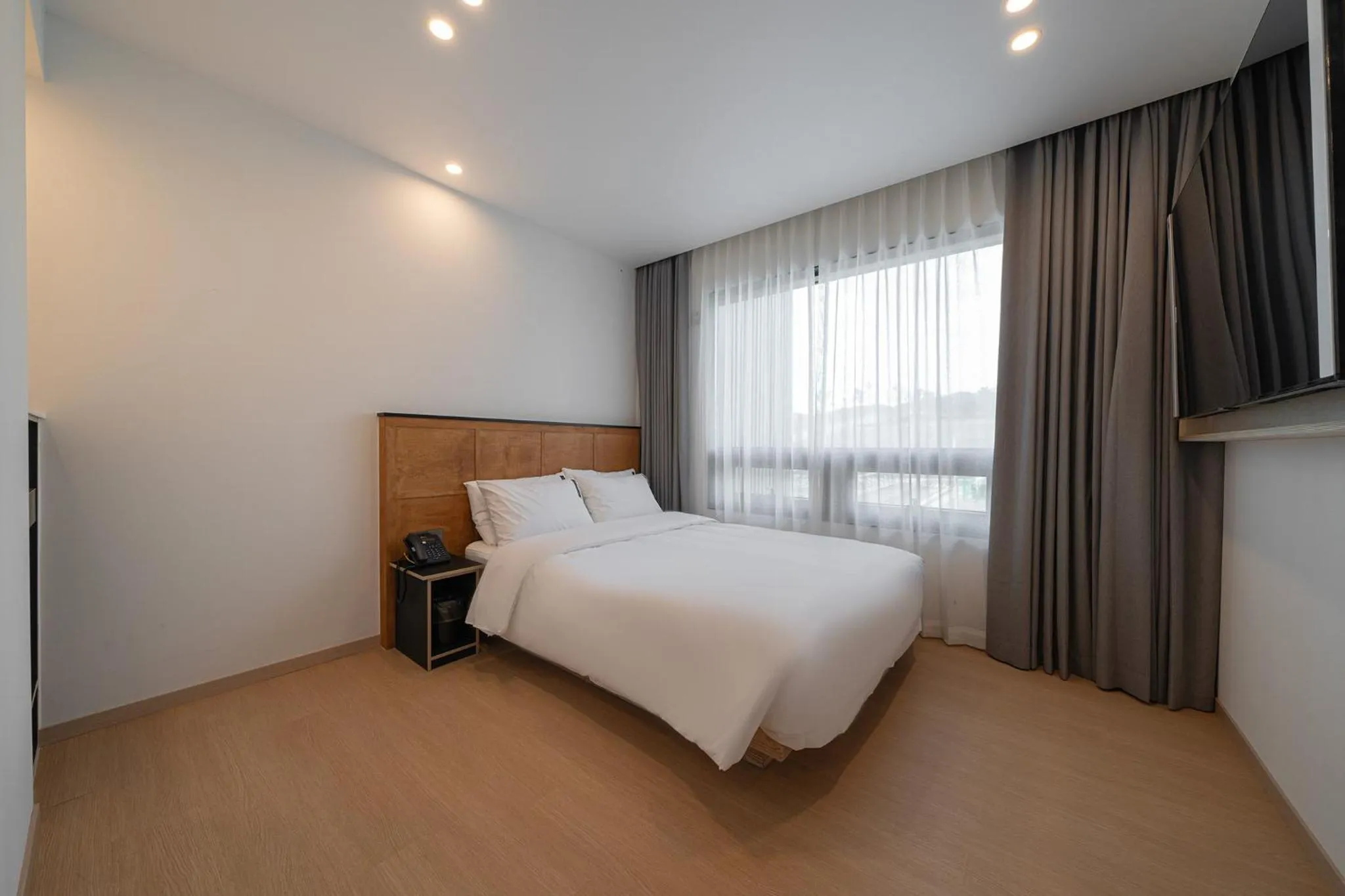 Bed in Hotel 701 Gyeongju