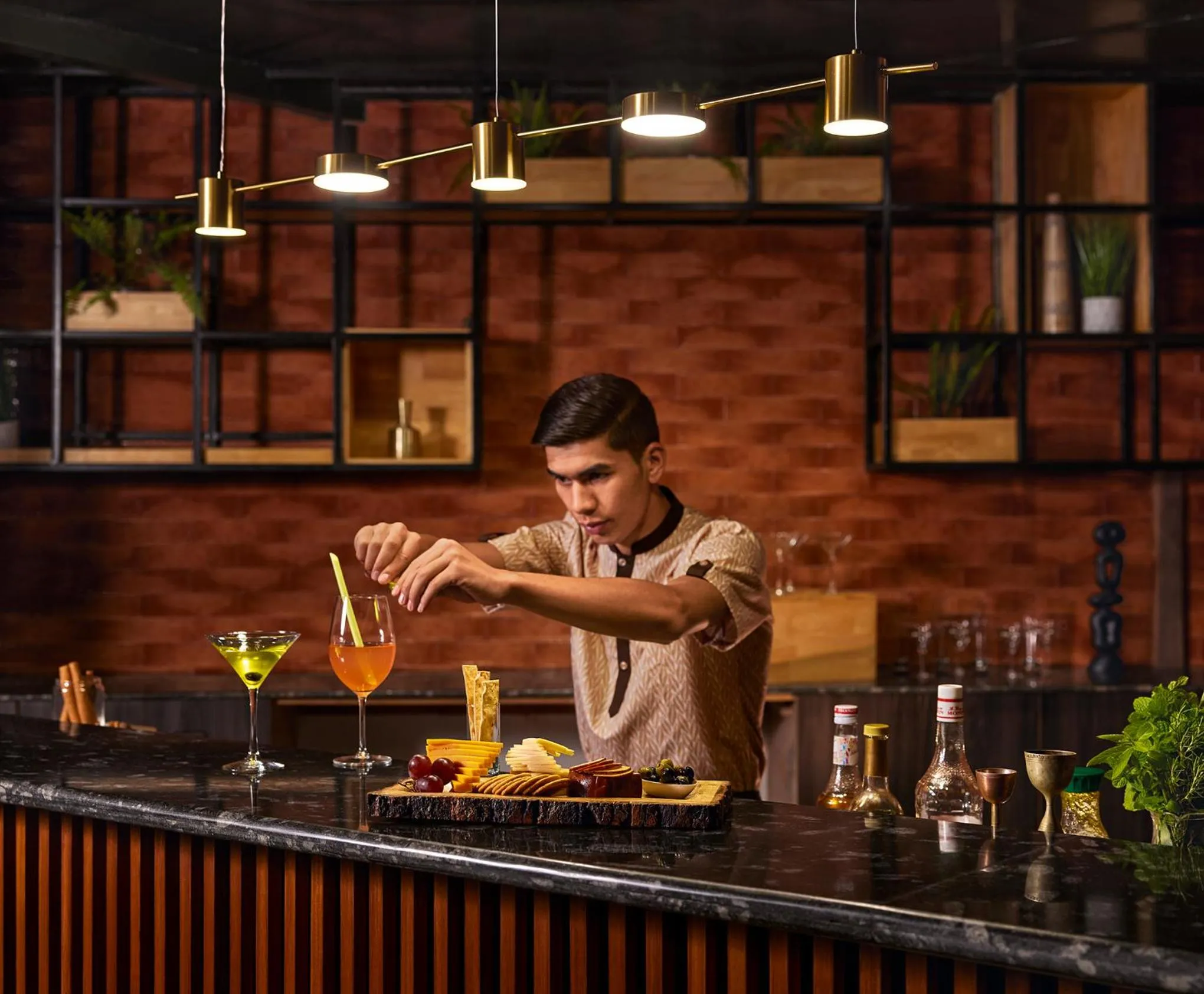 Lounge or bar in Storii By ITC Hotels, The Kaba Retreat, Solan