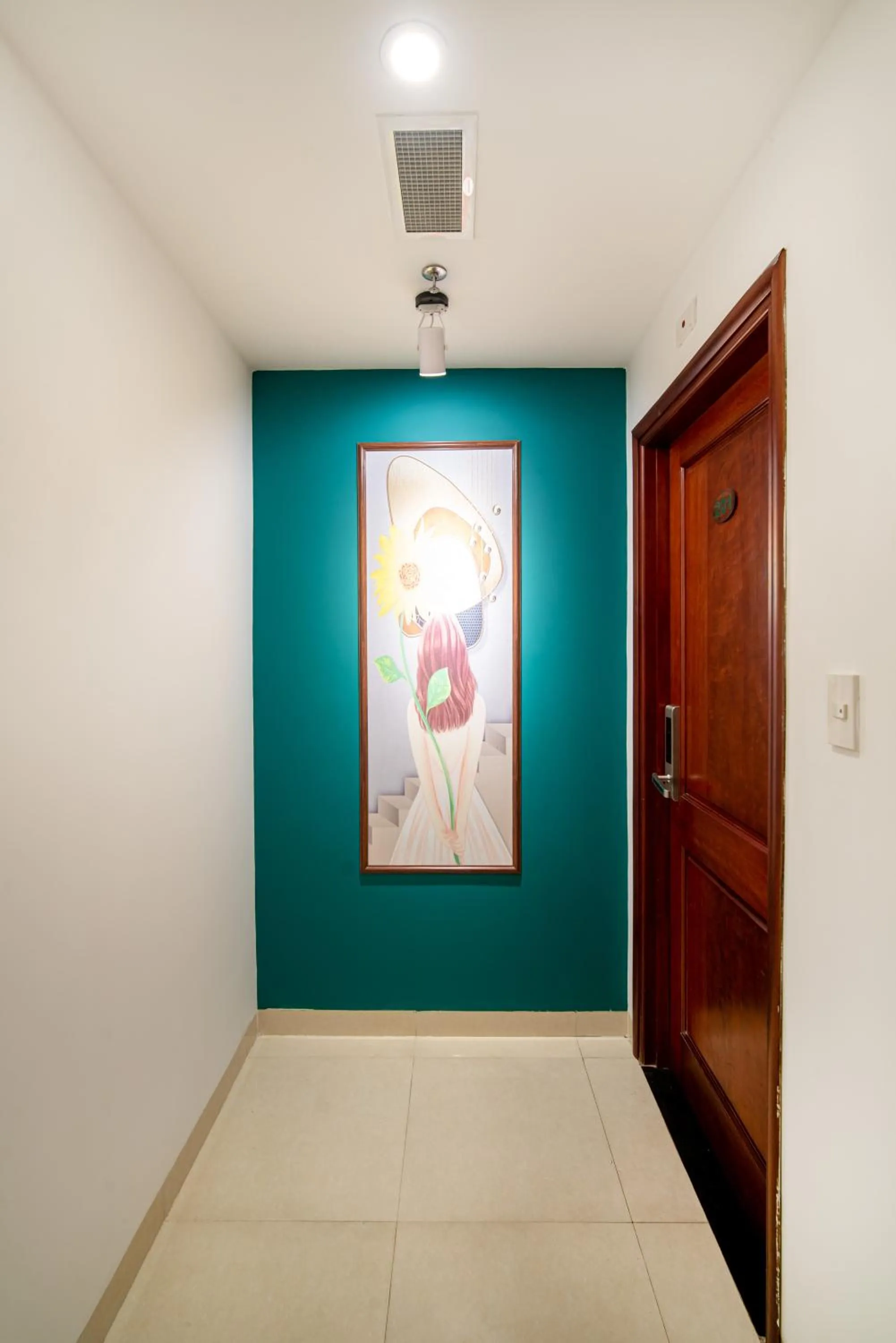 Decorative detail in May Beach Hotel