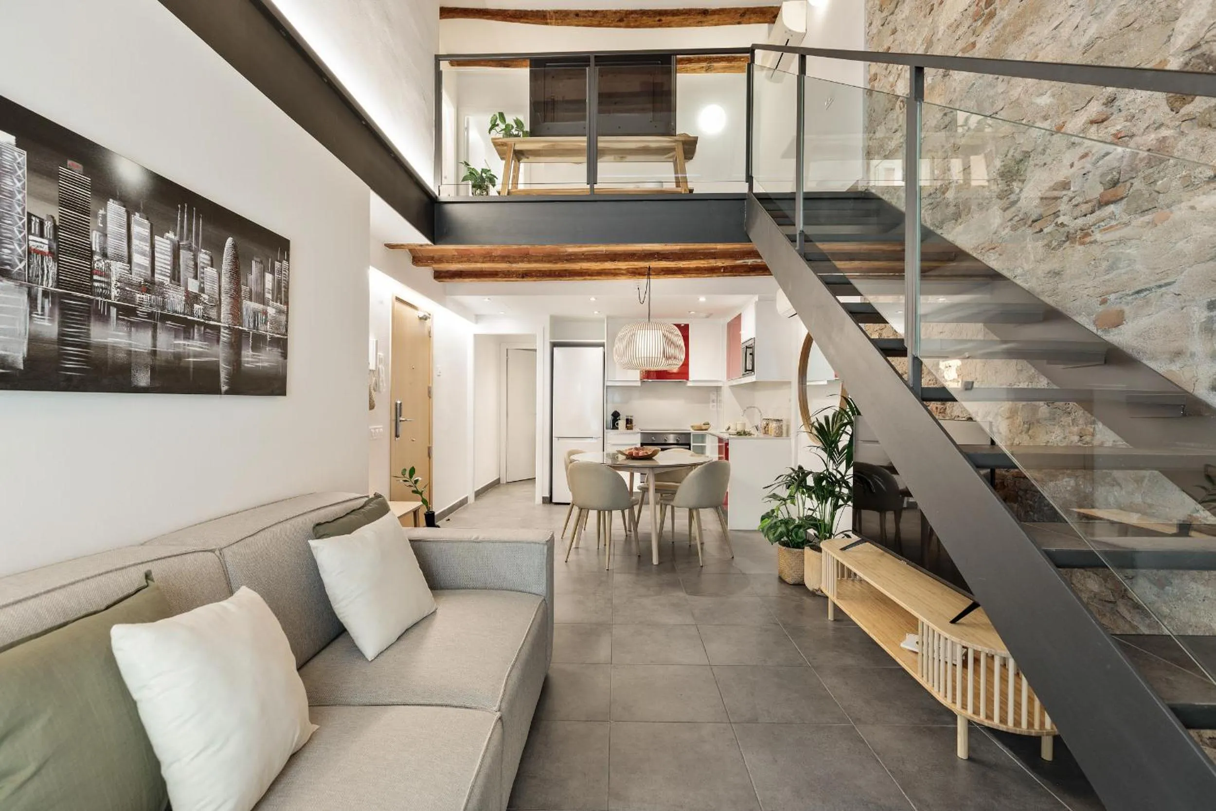 Communal lounge/ TV room in Ola Living MACBA