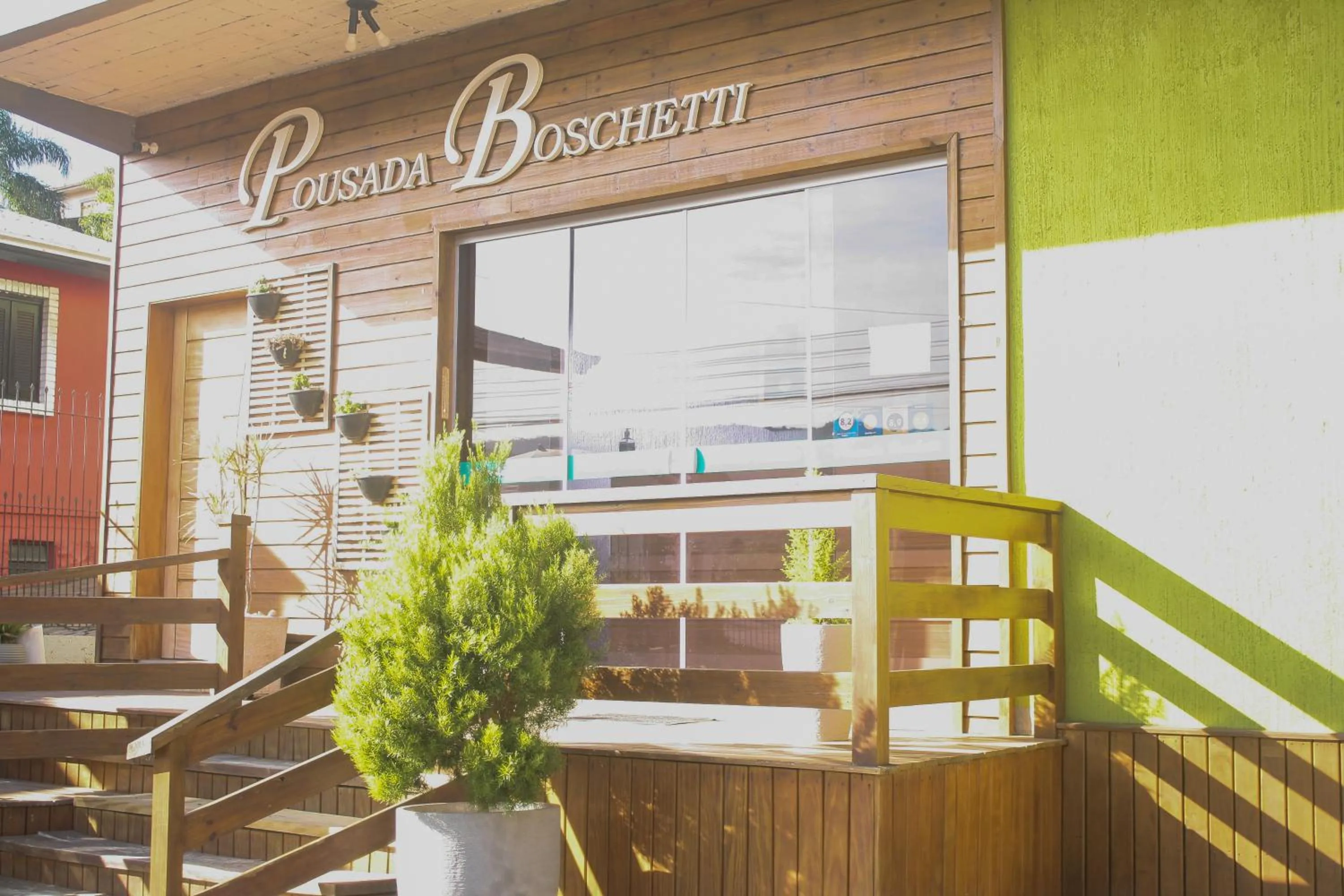 Facade/entrance in Pousada Boschetti