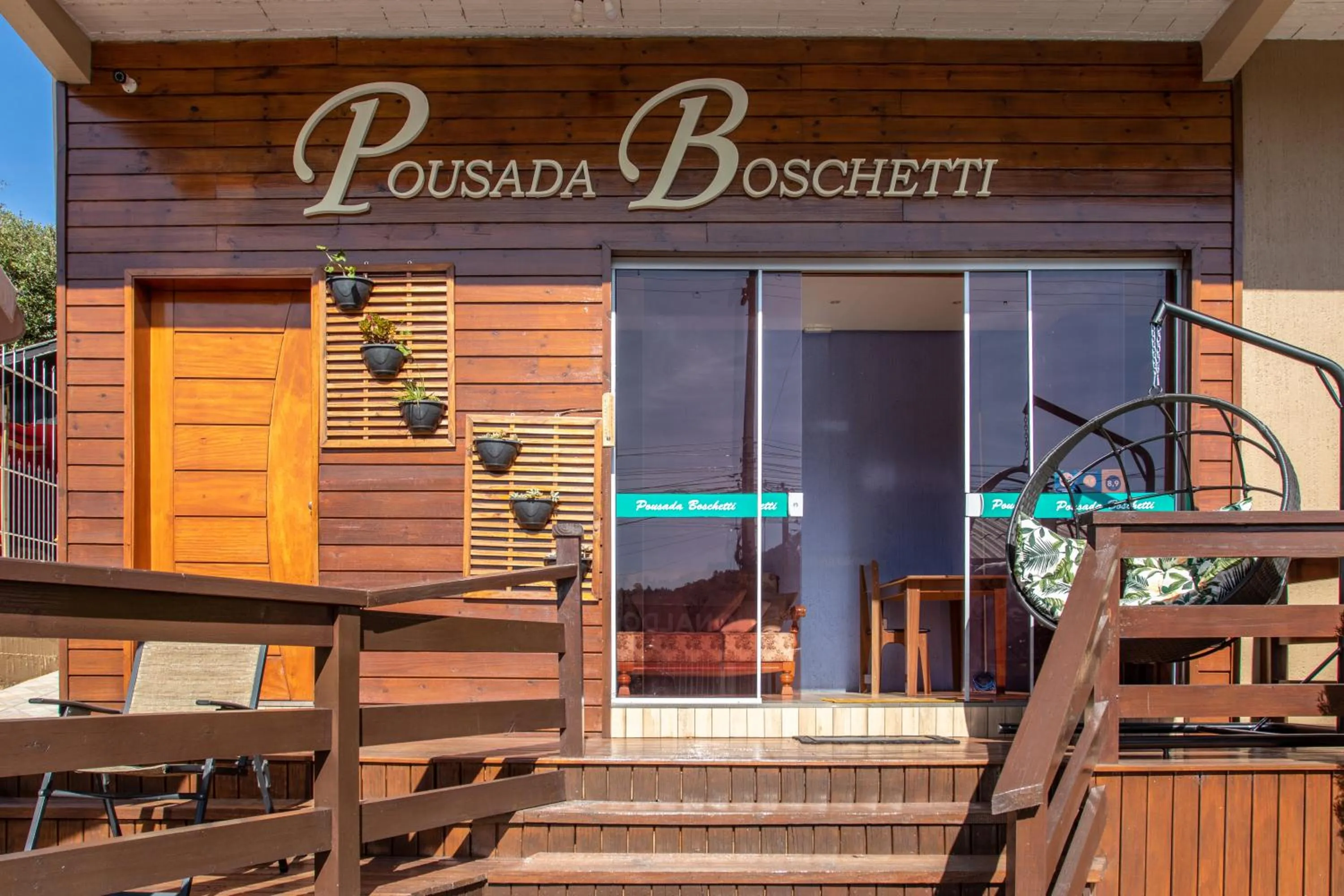 Facade/entrance in Pousada Boschetti