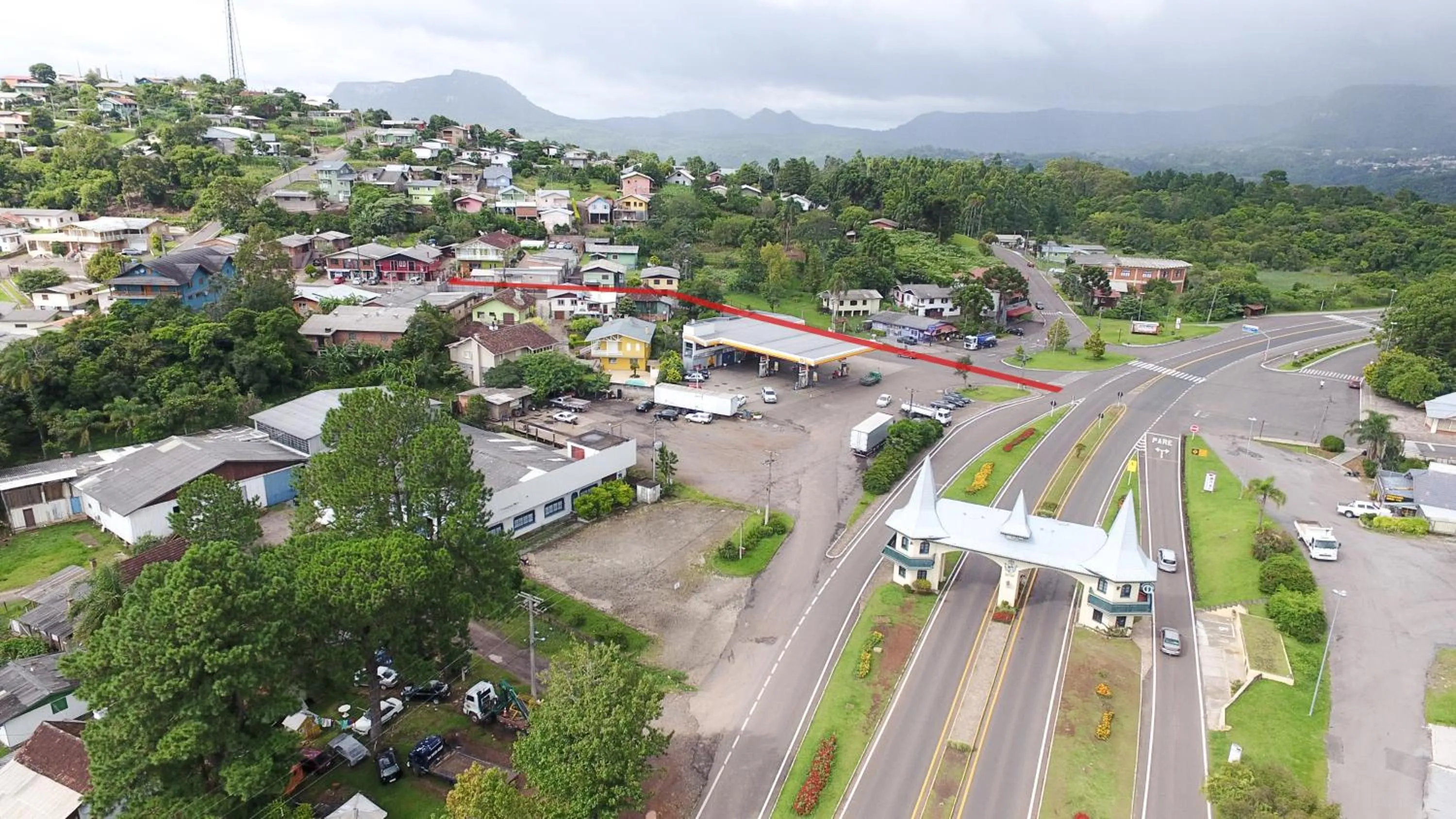 City view in Pousada Boschetti