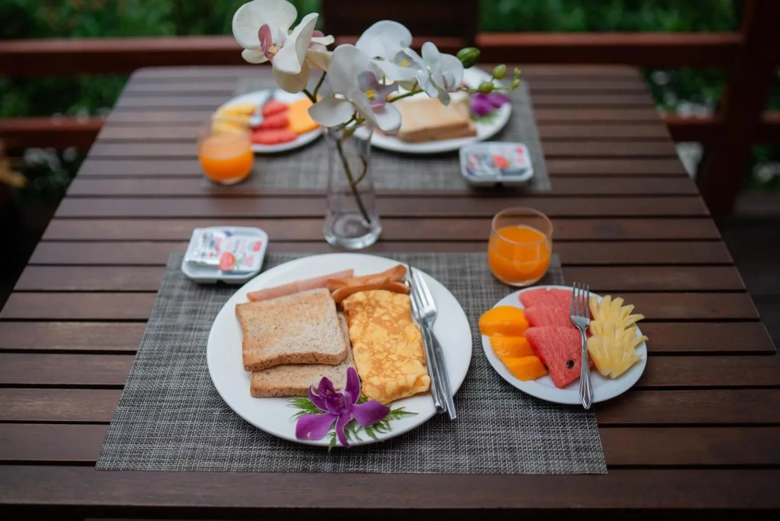 Breakfast in COCO Canopy Boutique Resort
