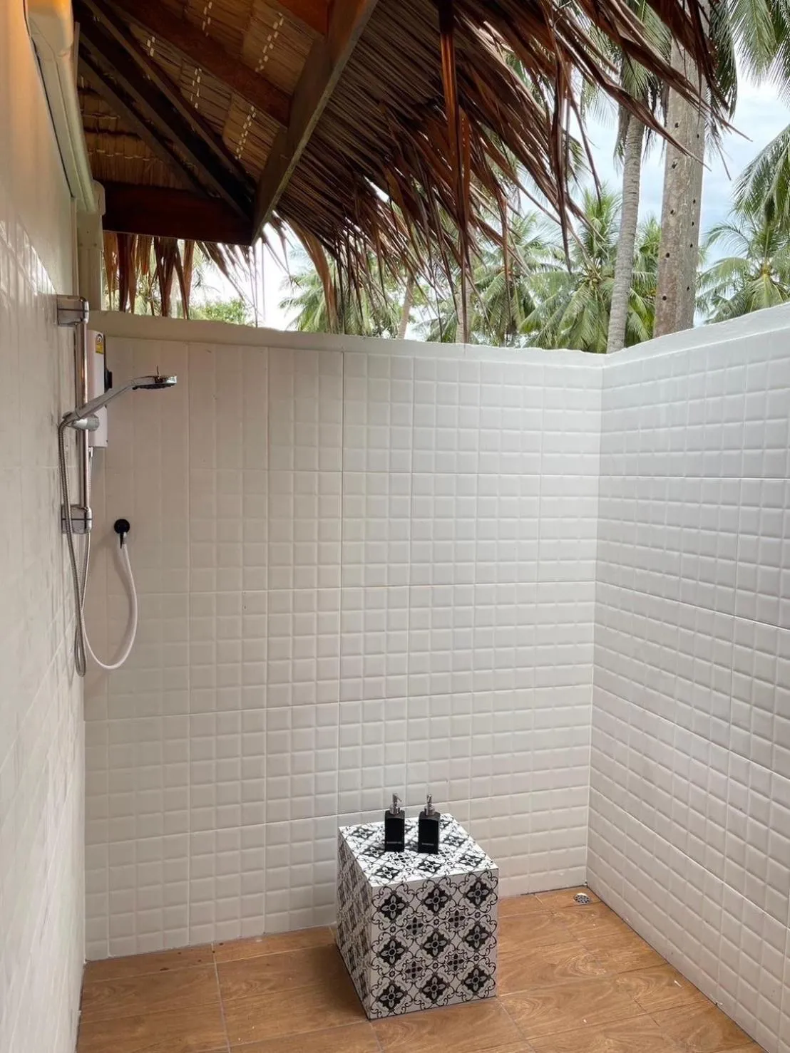 Shower in COCO Canopy Boutique Resort